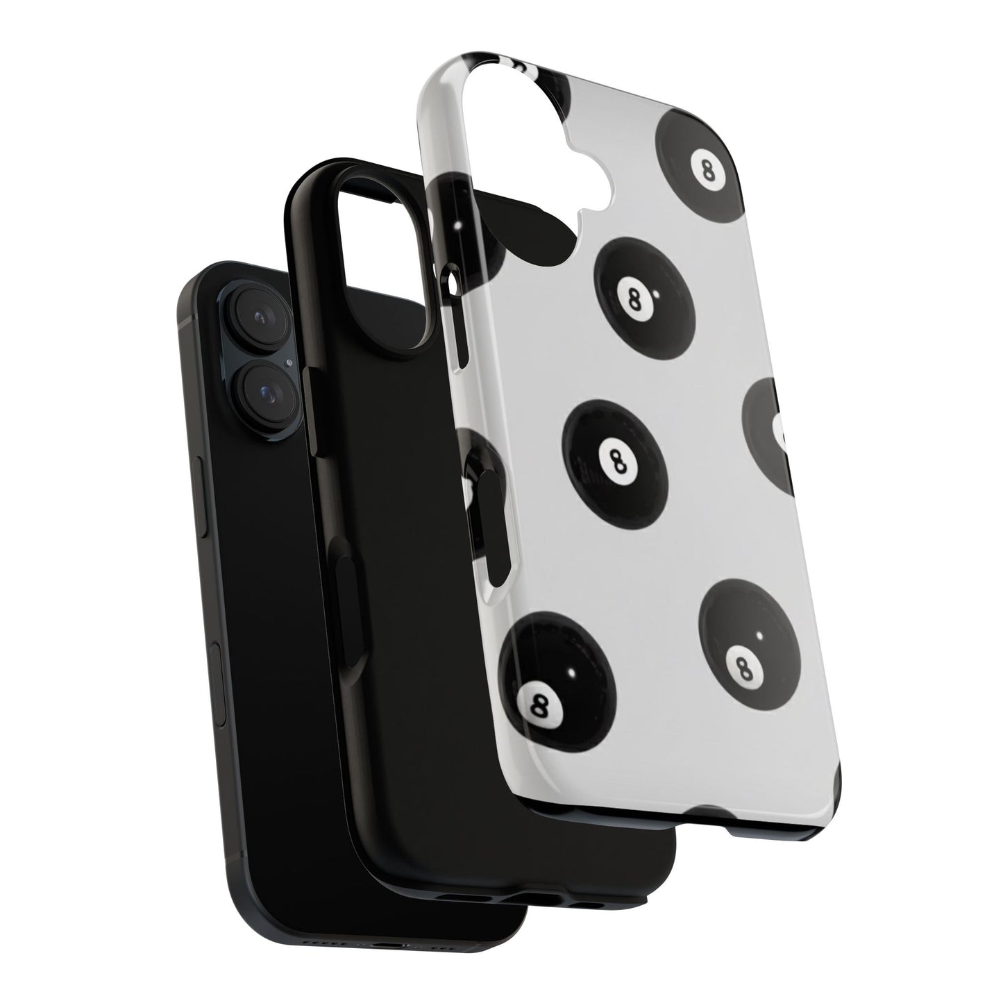 8-Ball case Design, Fun Gift , Durable Protection, Unique Accessory for Every Occasion