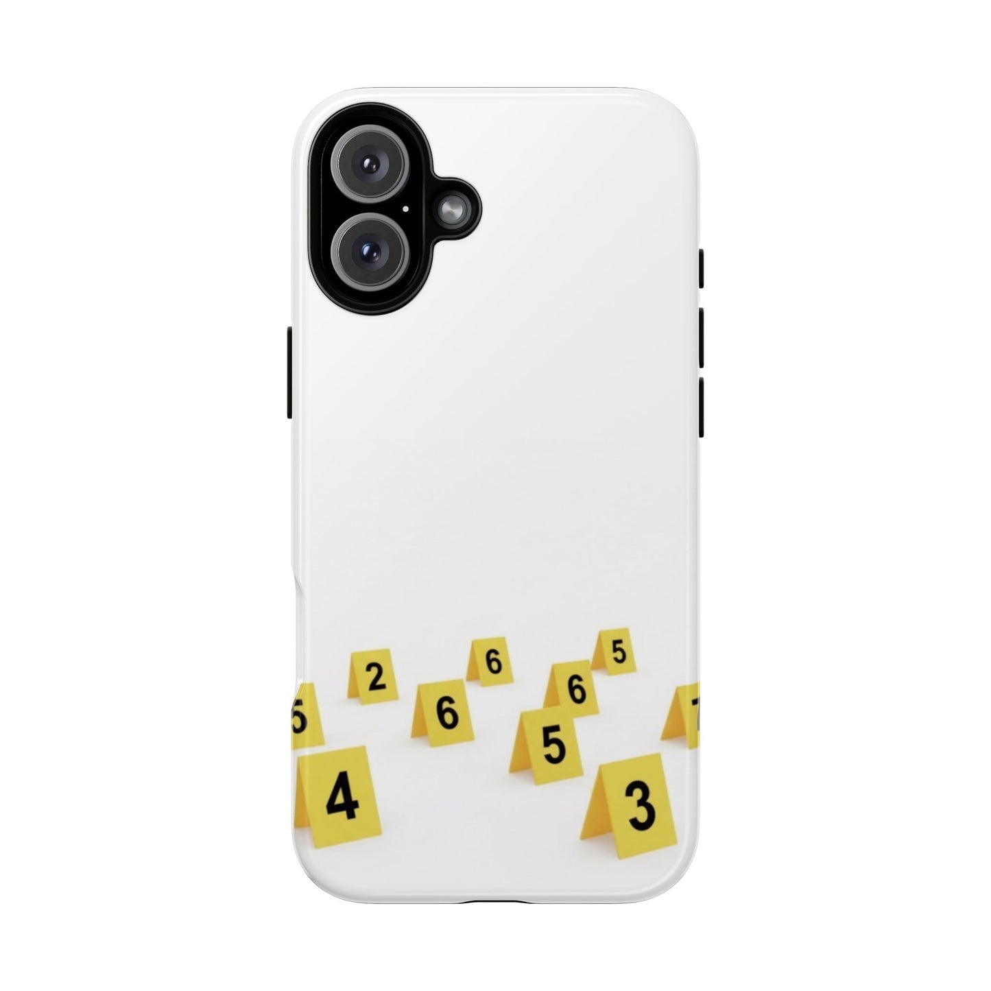 Scene marker Phone Case, Tough Protective Cover, Unique Gift for Detectives, Police Officers, Halloween, Funny Gift