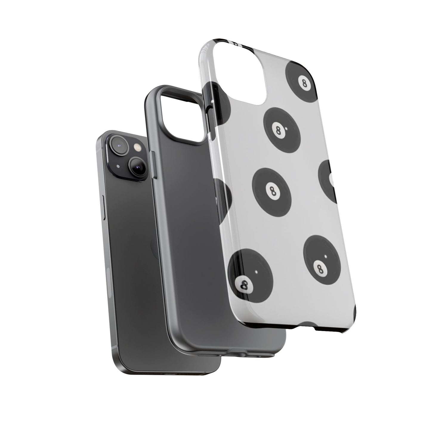 8-Ball case Design, Fun Gift , Durable Protection, Unique Accessory for Every Occasion