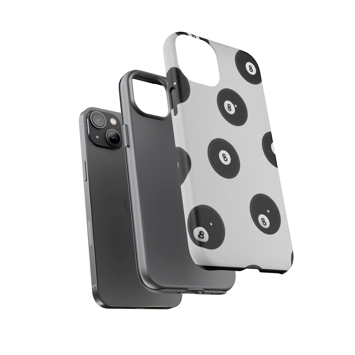8-Ball case Design, Fun Gift , Durable Protection, Unique Accessory for Every Occasion