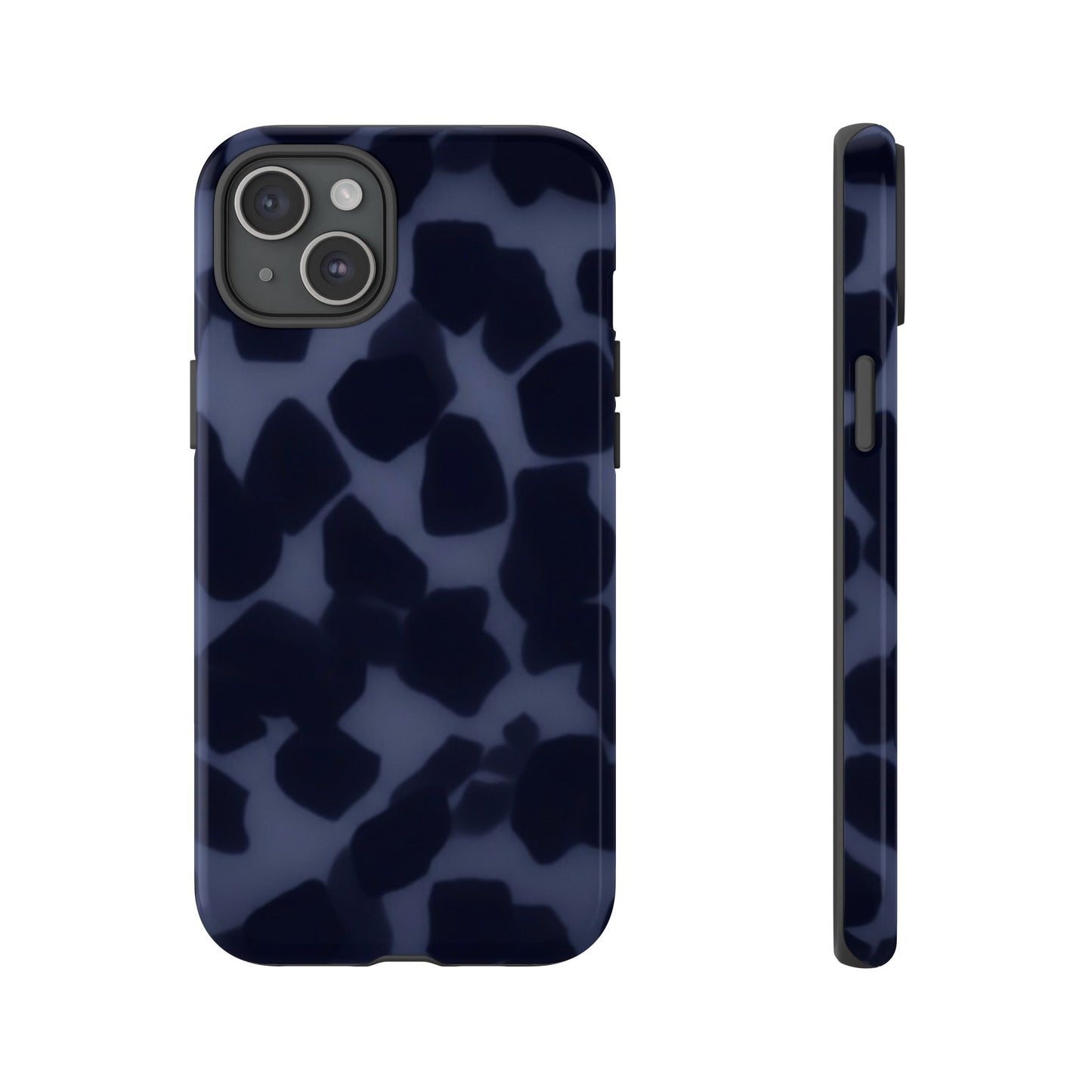 Jumbo Tortoise shell Navy Tuff Phone Case, Tough Cases with Sleek Modern Design for Protection, Gift for Tech Enthusiasts, Perfect for Any Occasion