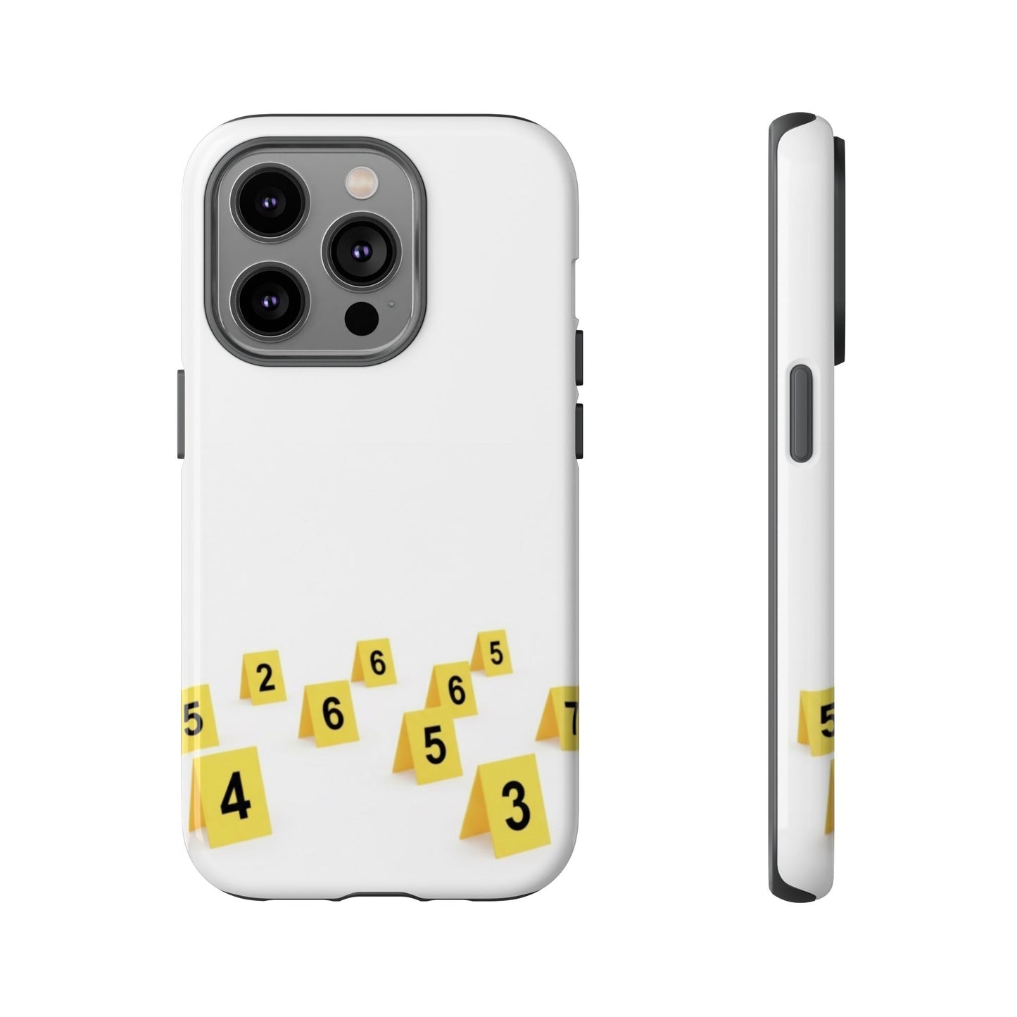 Scene marker Phone Case, Tough Protective Cover, Unique Gift for Detectives, Police Officers, Halloween, Funny Gift