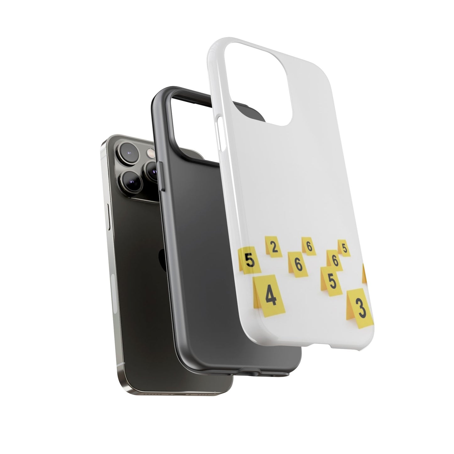 Scene marker Phone Case, Tough Protective Cover, Unique Gift for Detectives, Police Officers, Halloween, Funny Gift
