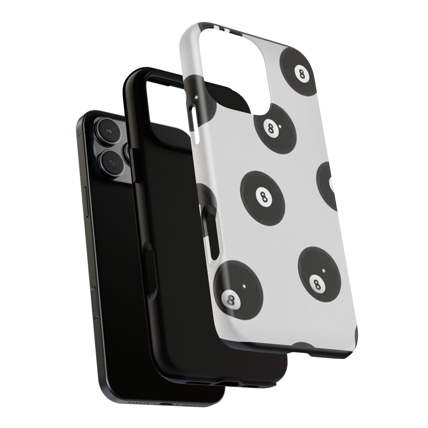 8-Ball case Design, Fun Gift , Durable Protection, Unique Accessory for Every Occasion