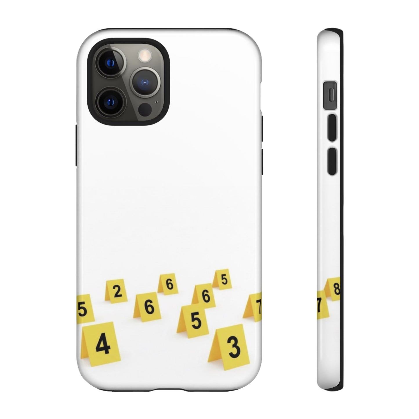 Scene marker Phone Case, Tough Protective Cover, Unique Gift for Detectives, Police Officers, Halloween, Funny Gift