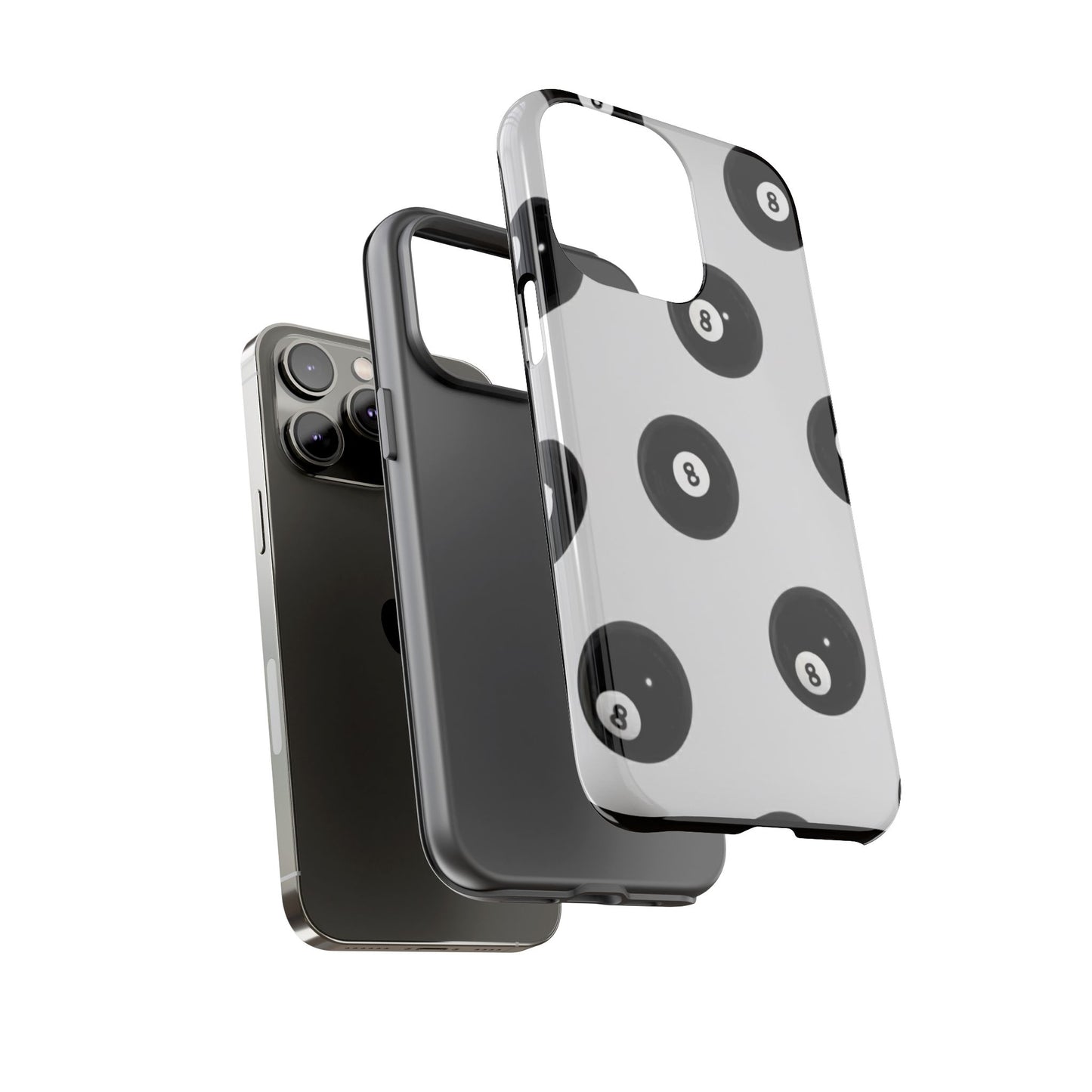 8-Ball case Design, Fun Gift , Durable Protection, Unique Accessory for Every Occasion