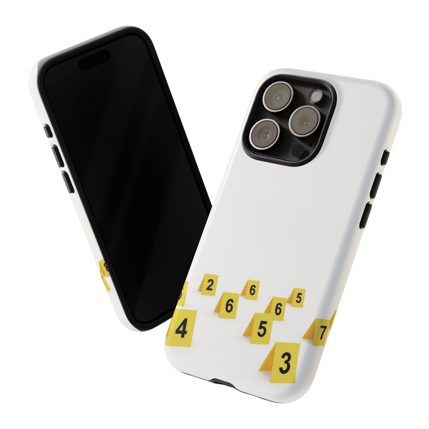 Scene marker Phone Case, Tough Protective Cover, Unique Gift for Detectives, Police Officers, Halloween, Funny Gift