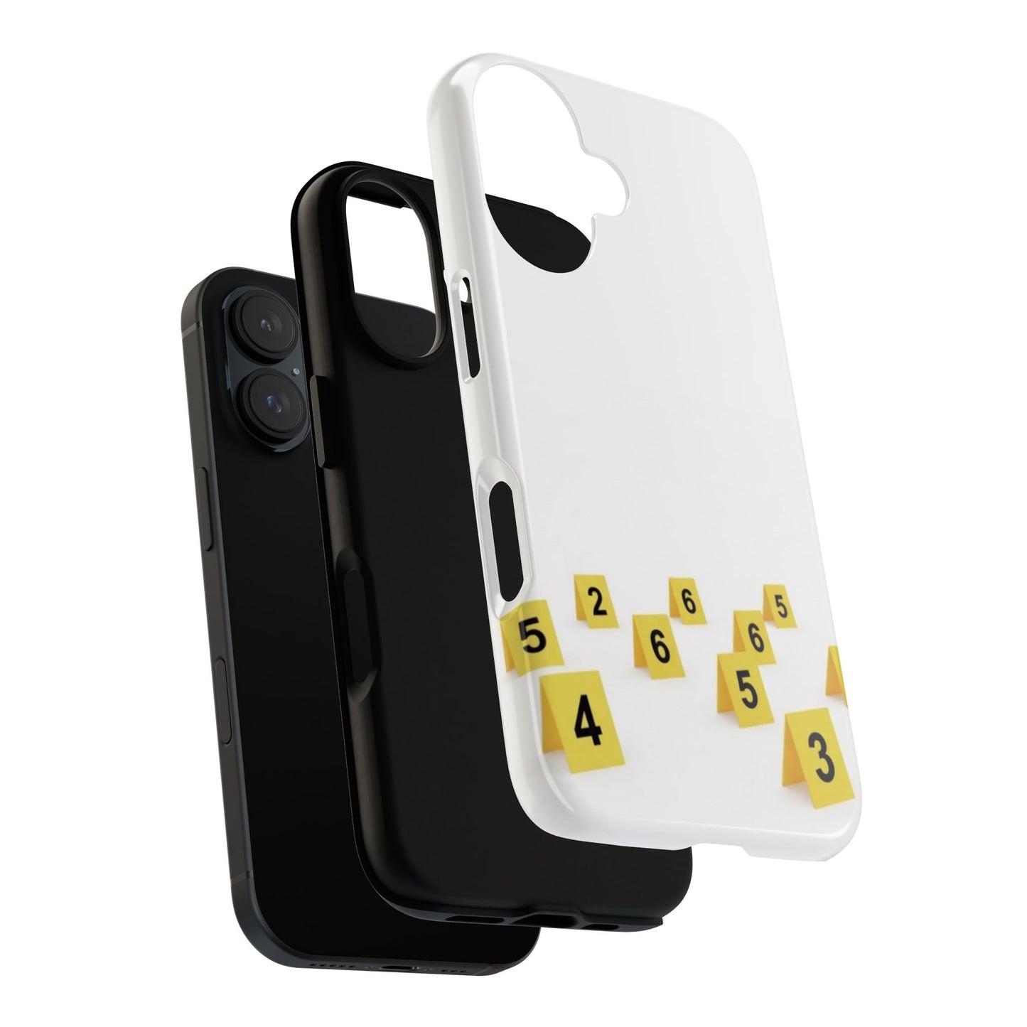 Scene marker Phone Case, Tough Protective Cover, Unique Gift for Detectives, Police Officers, Halloween, Funny Gift