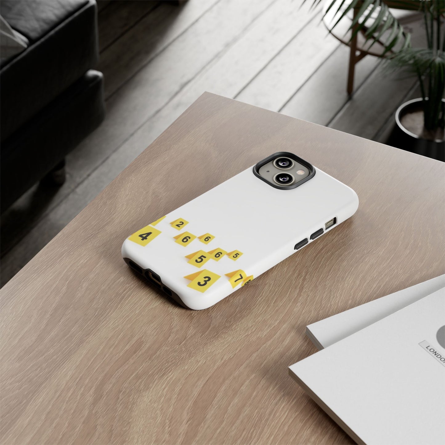 Scene marker Phone Case, Tough Protective Cover, Unique Gift for Detectives, Police Officers, Halloween, Funny Gift