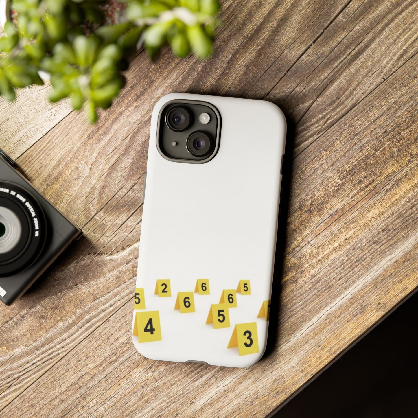 Scene marker Phone Case, Tough Protective Cover, Unique Gift for Detectives, Police Officers, Halloween, Funny Gift