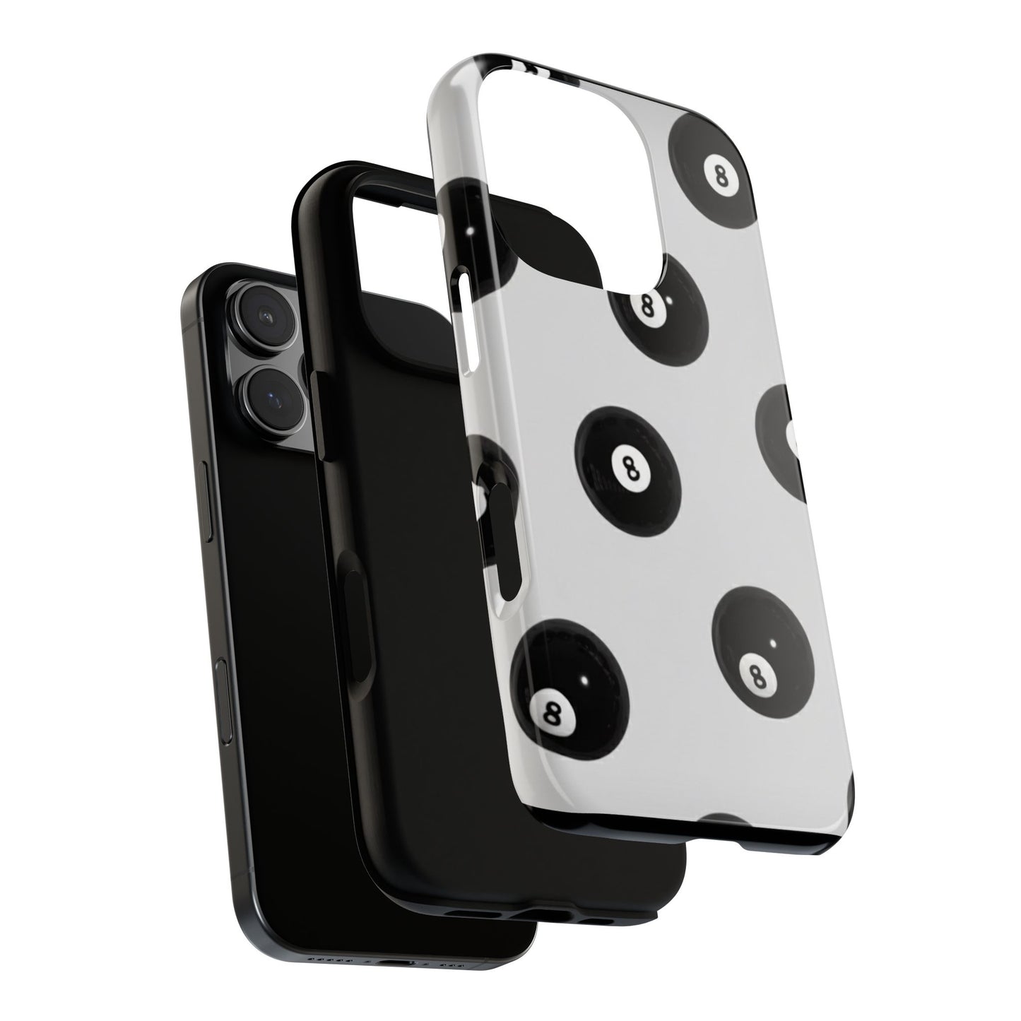 8-Ball case Design, Fun Gift , Durable Protection, Unique Accessory for Every Occasion