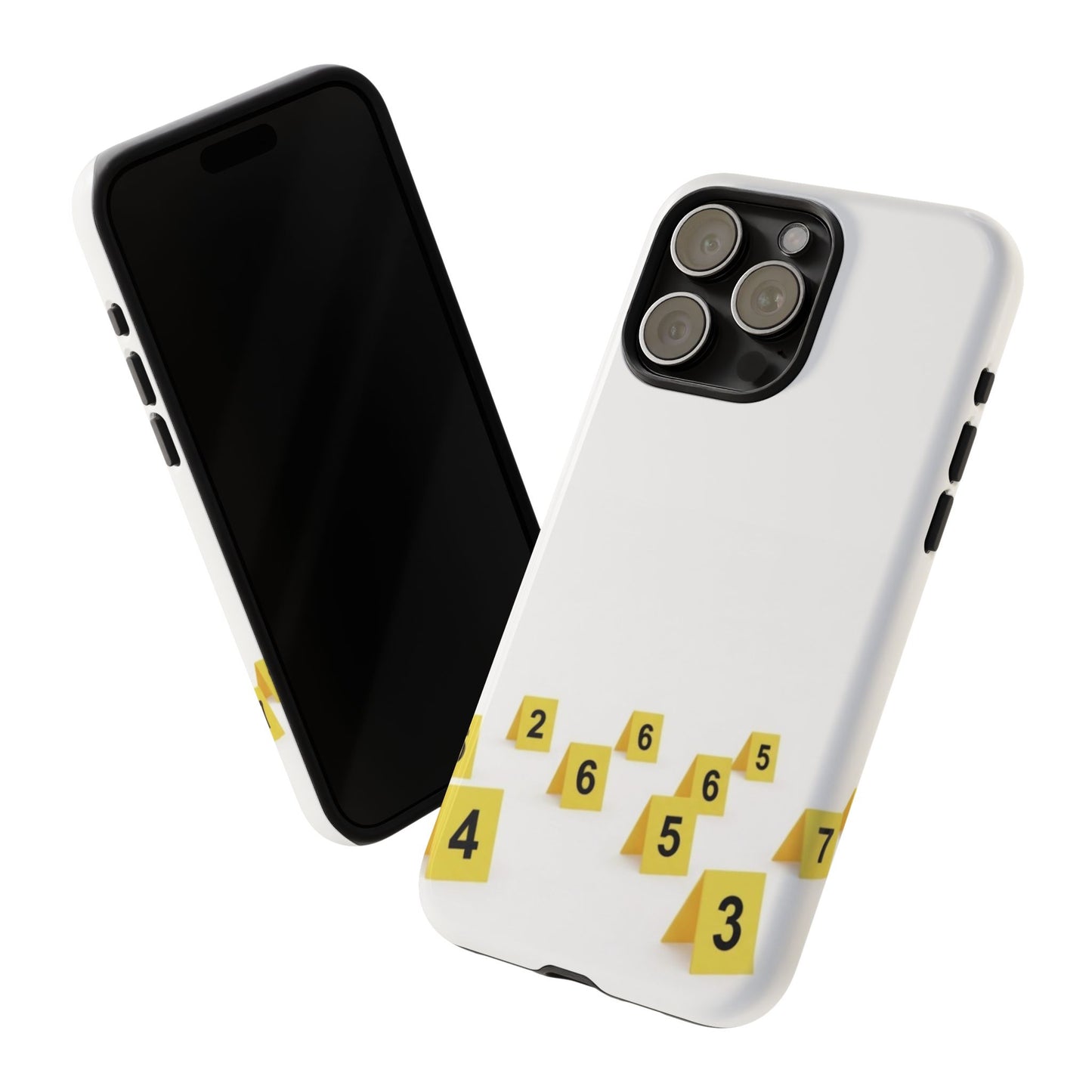 Scene marker Phone Case, Tough Protective Cover, Unique Gift for Detectives, Police Officers, Halloween, Funny Gift