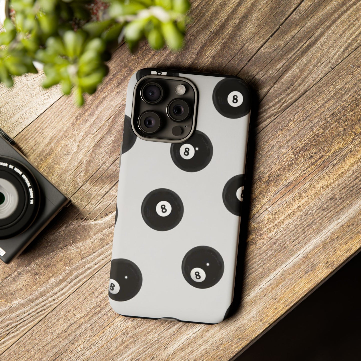 8-Ball case Design, Fun Gift , Durable Protection, Unique Accessory for Every Occasion
