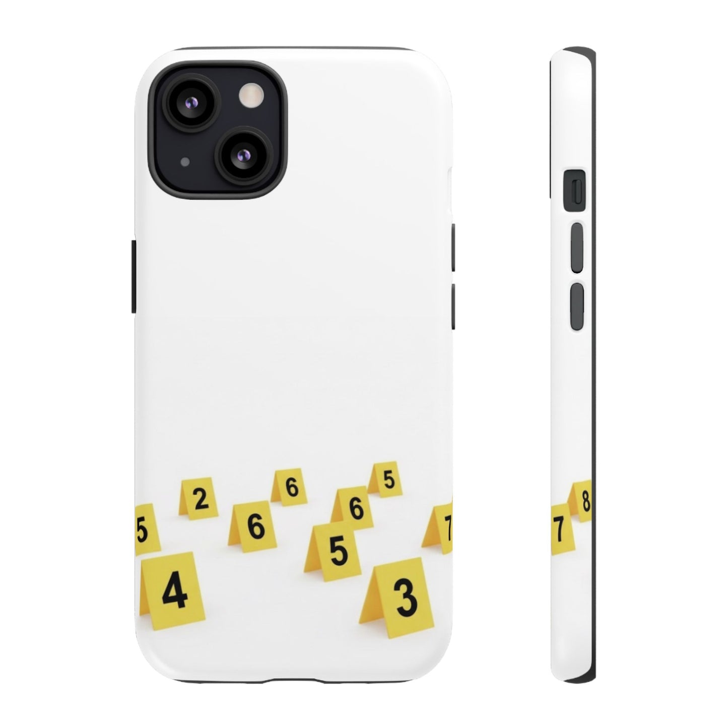 Scene marker Phone Case, Tough Protective Cover, Unique Gift for Detectives, Police Officers, Halloween, Funny Gift