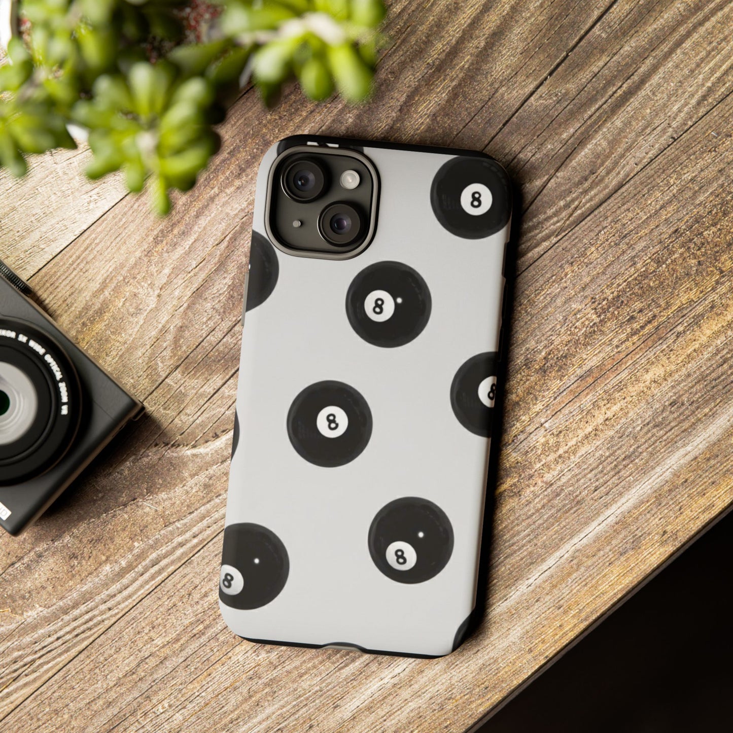 8-Ball case Design, Fun Gift , Durable Protection, Unique Accessory for Every Occasion