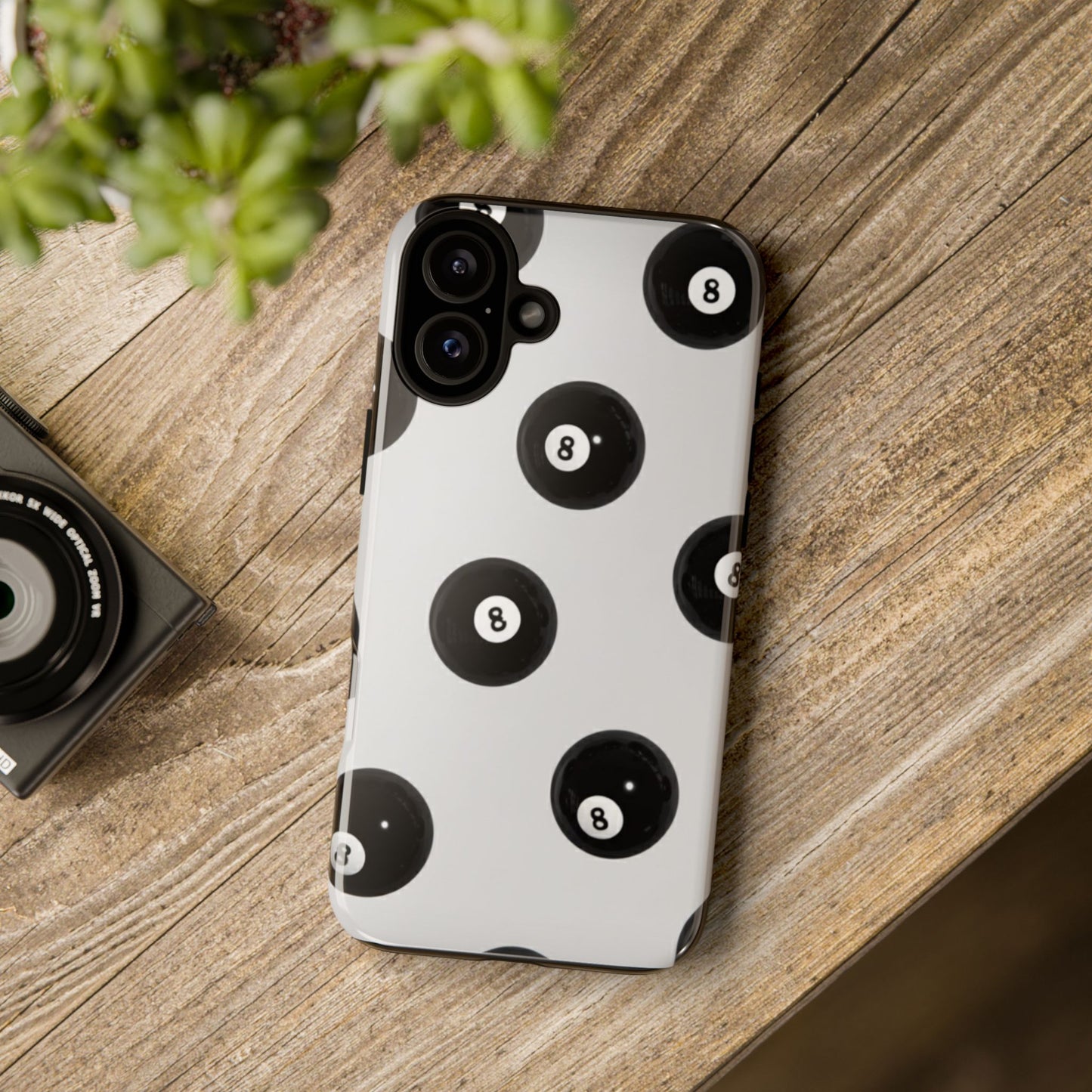 8-Ball case Design, Fun Gift , Durable Protection, Unique Accessory for Every Occasion
