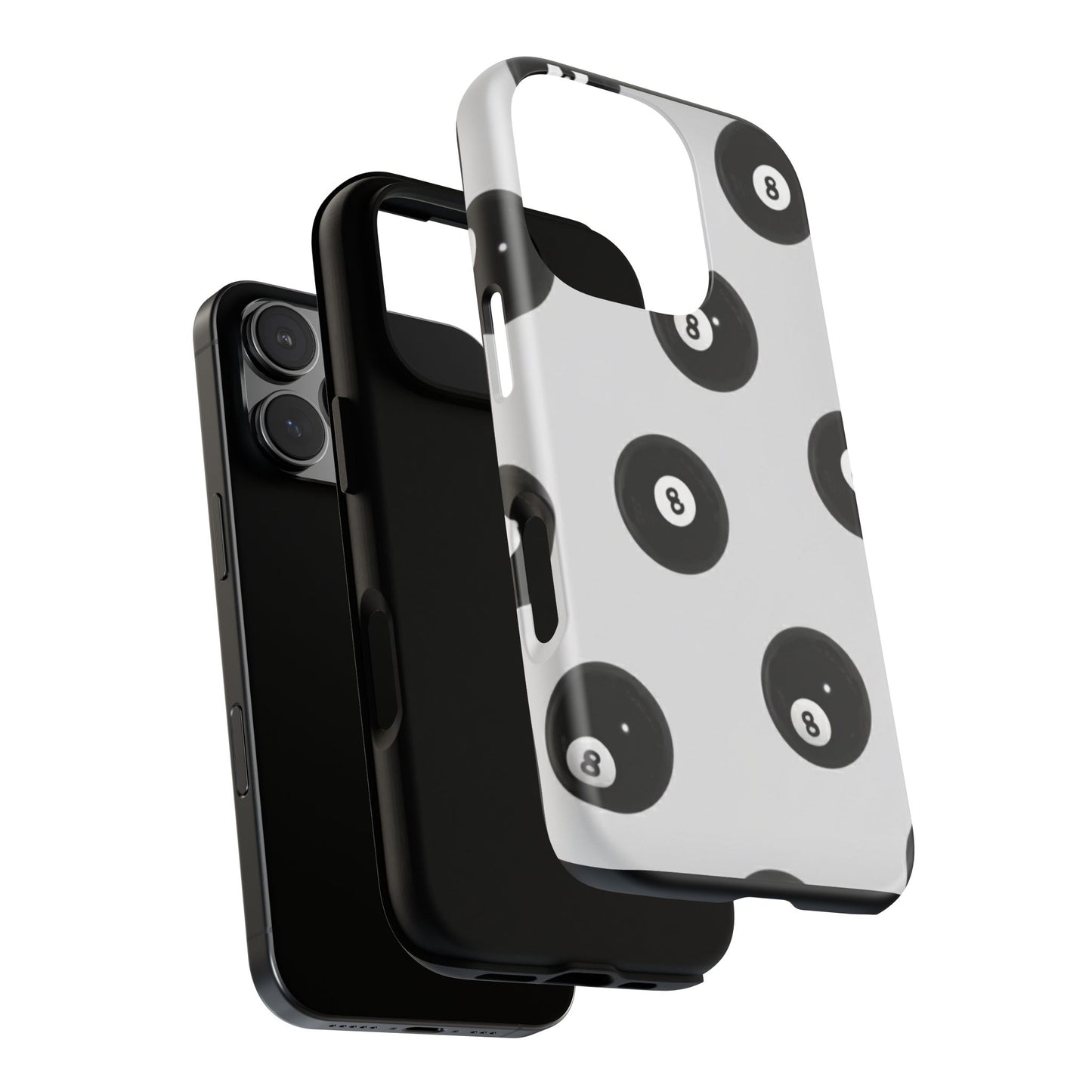 8-Ball case Design, Fun Gift , Durable Protection, Unique Accessory for Every Occasion