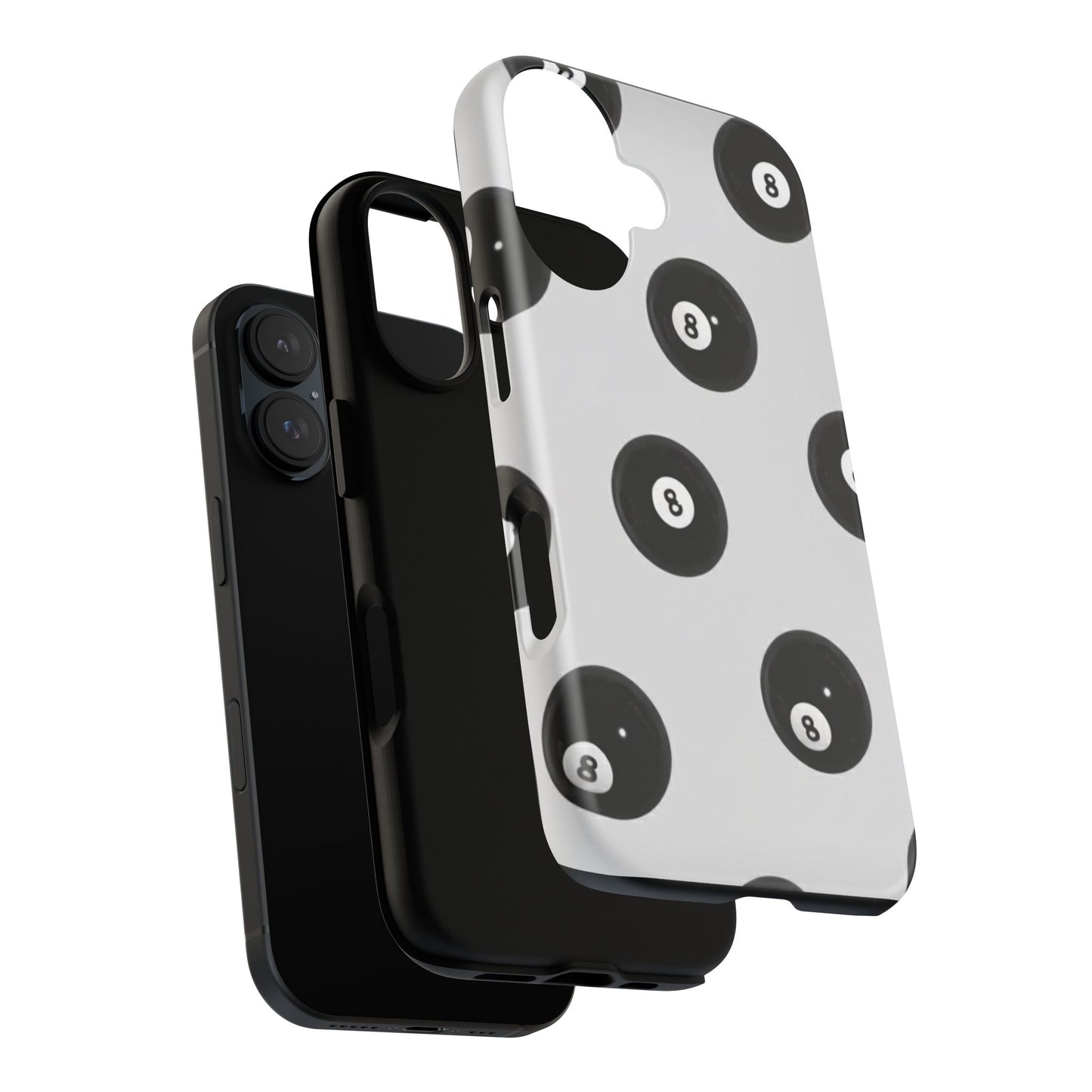 8-Ball case Design, Fun Gift , Durable Protection, Unique Accessory for Every Occasion