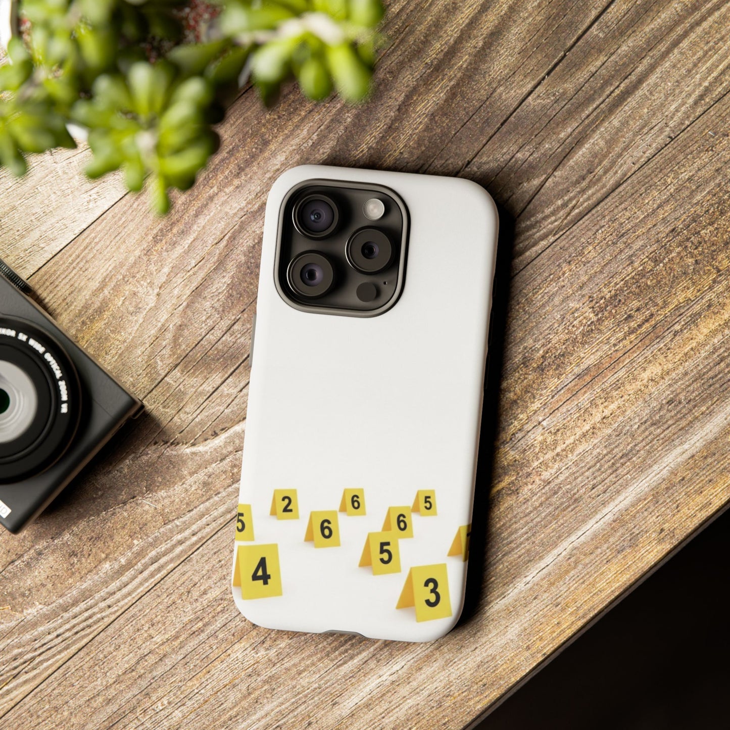 Scene marker Phone Case, Tough Protective Cover, Unique Gift for Detectives, Police Officers, Halloween, Funny Gift