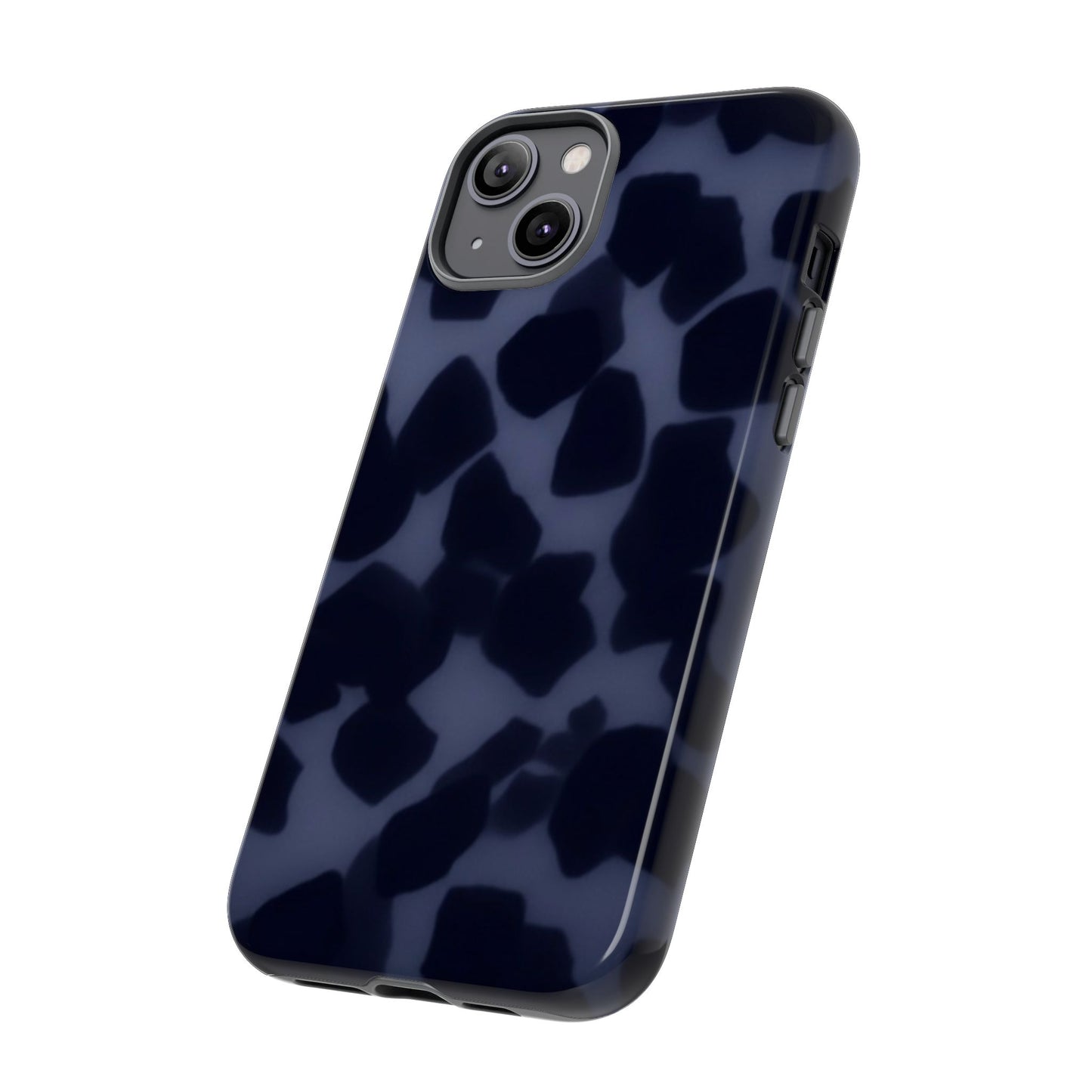 Jumbo Tortoise shell Navy Tuff Phone Case, Tough Cases with Sleek Modern Design for Protection, Gift for Tech Enthusiasts, Perfect for Any Occasion