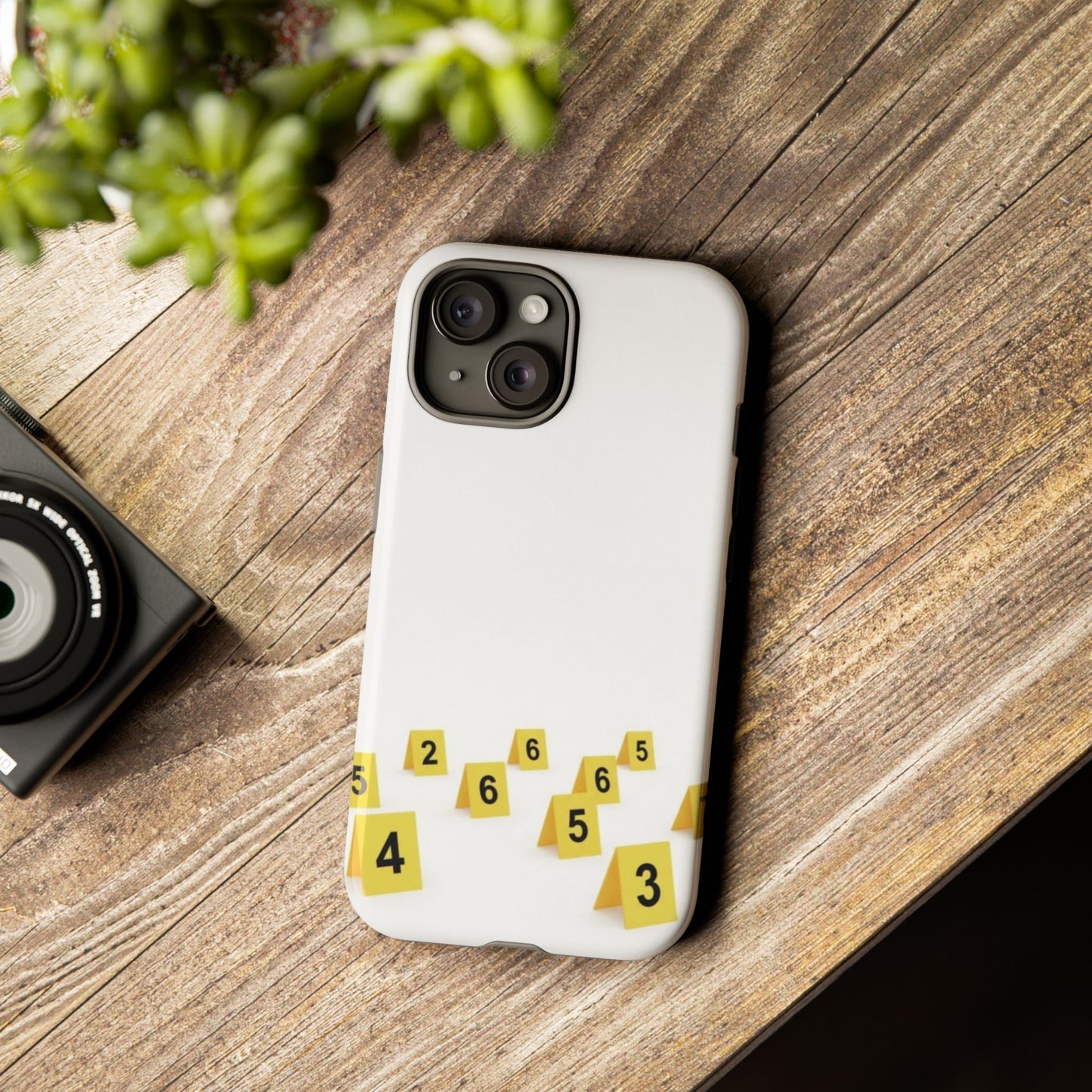 Scene marker Phone Case, Tough Protective Cover, Unique Gift for Detectives, Police Officers, Halloween, Funny Gift