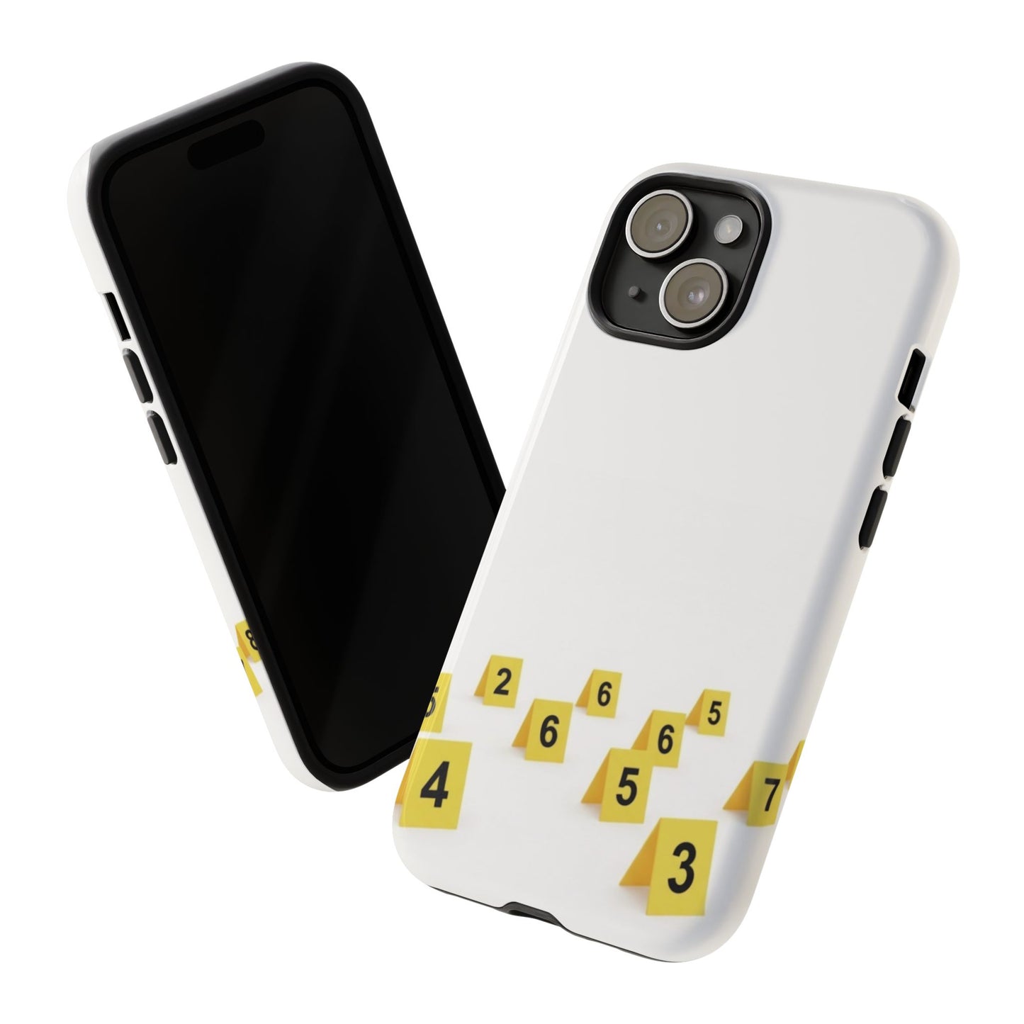 Scene marker Phone Case, Tough Protective Cover, Unique Gift for Detectives, Police Officers, Halloween, Funny Gift