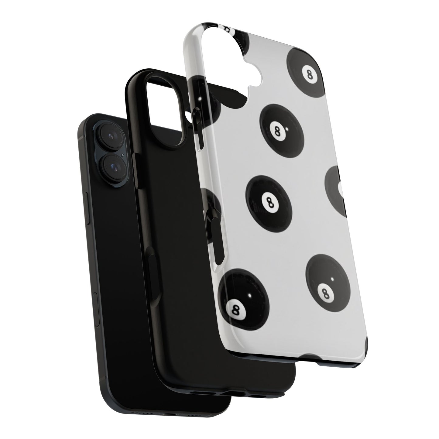 8-Ball case Design, Fun Gift , Durable Protection, Unique Accessory for Every Occasion