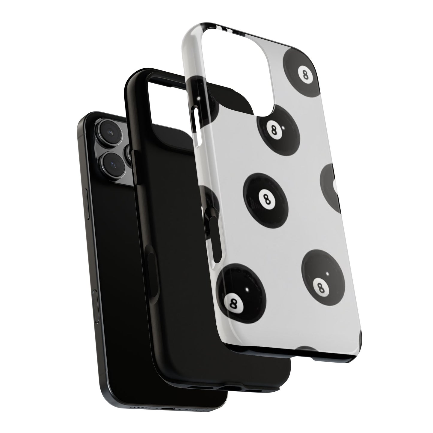 8-Ball case Design, Fun Gift , Durable Protection, Unique Accessory for Every Occasion