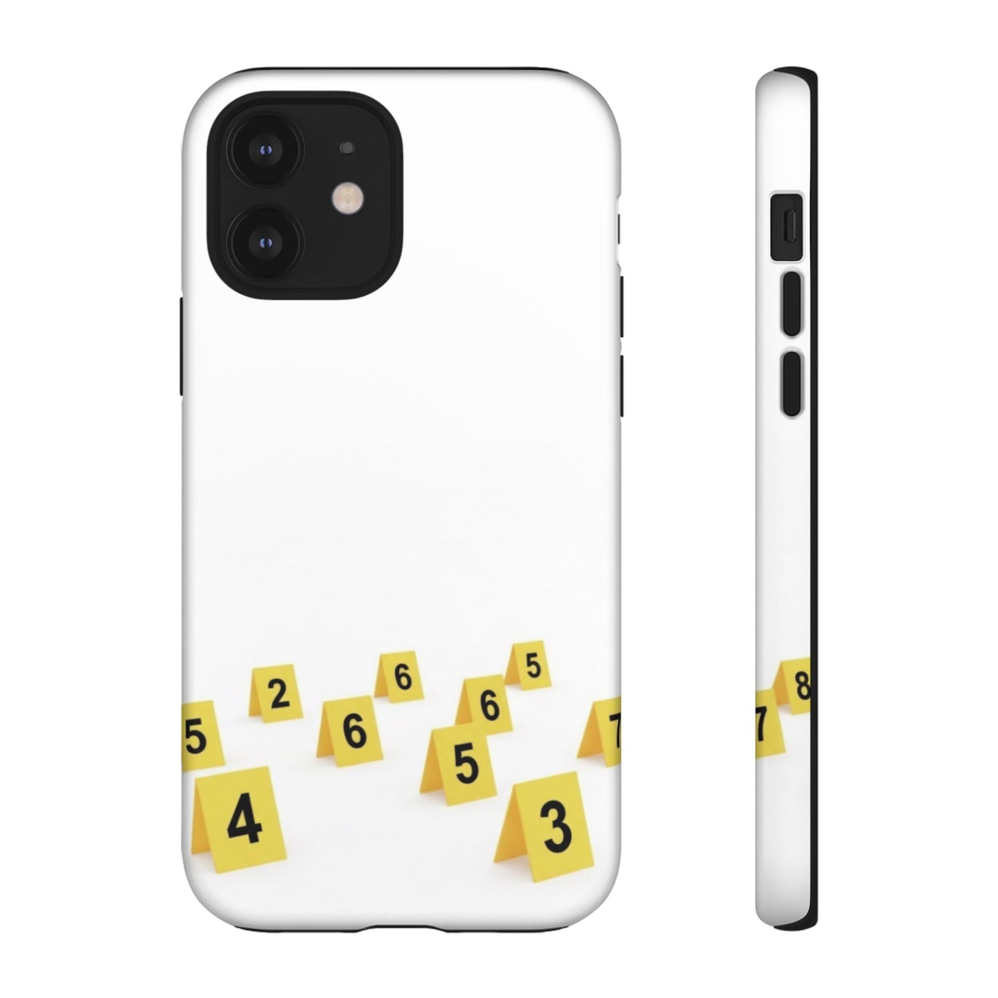 Scene marker Phone Case, Tough Protective Cover, Unique Gift for Detectives, Police Officers, Halloween, Funny Gift
