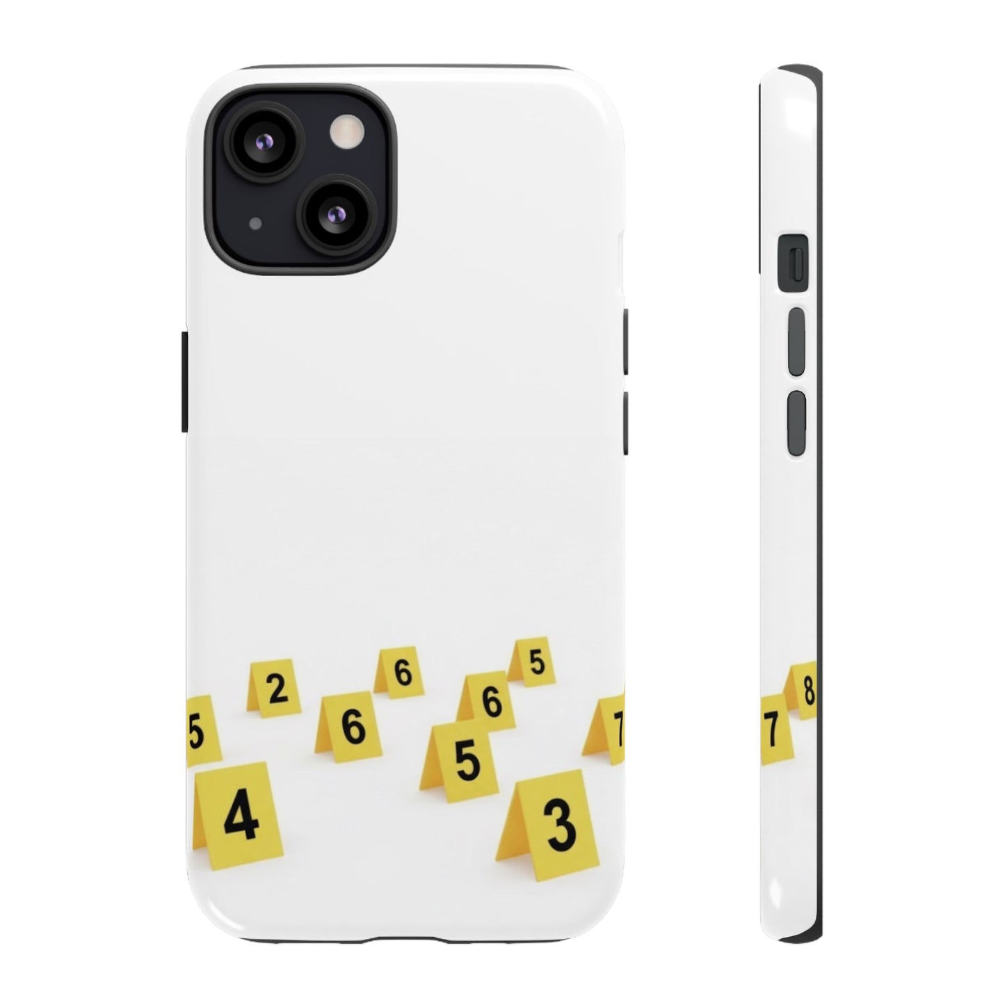 Scene marker Phone Case, Tough Protective Cover, Unique Gift for Detectives, Police Officers, Halloween, Funny Gift
