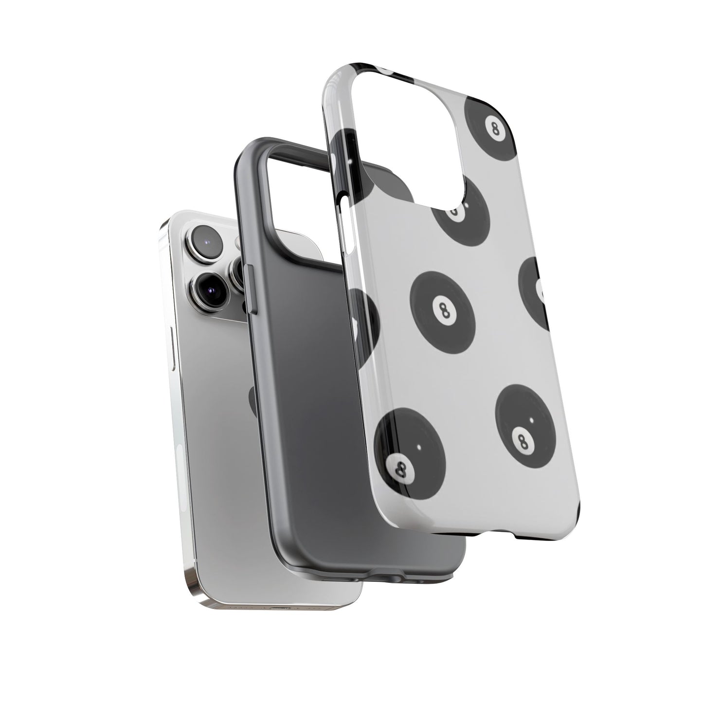8-Ball case Design, Fun Gift , Durable Protection, Unique Accessory for Every Occasion