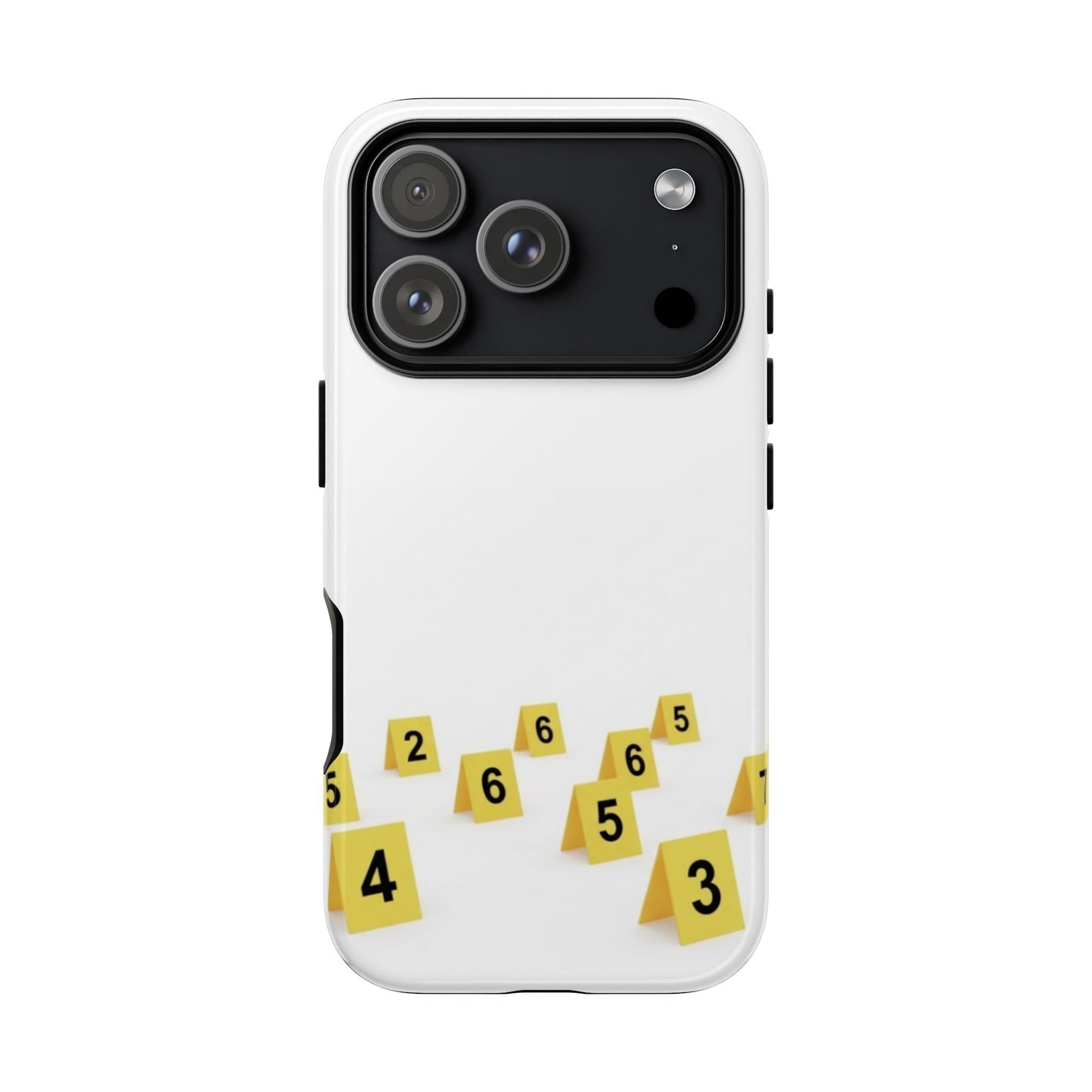 Scene marker Phone Case, Tough Protective Cover, Unique Gift for Detectives, Police Officers, Halloween, Funny Gift