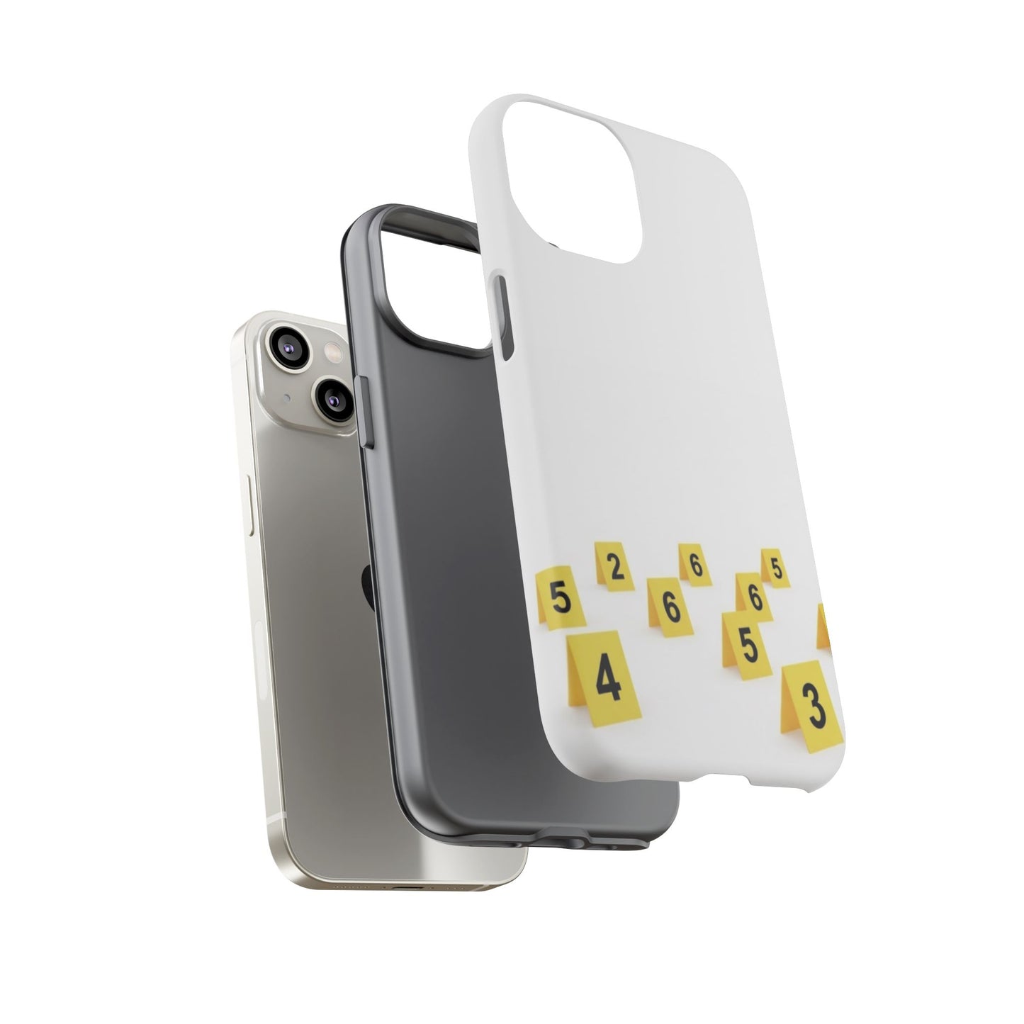 Scene marker Phone Case, Tough Protective Cover, Unique Gift for Detectives, Police Officers, Halloween, Funny Gift