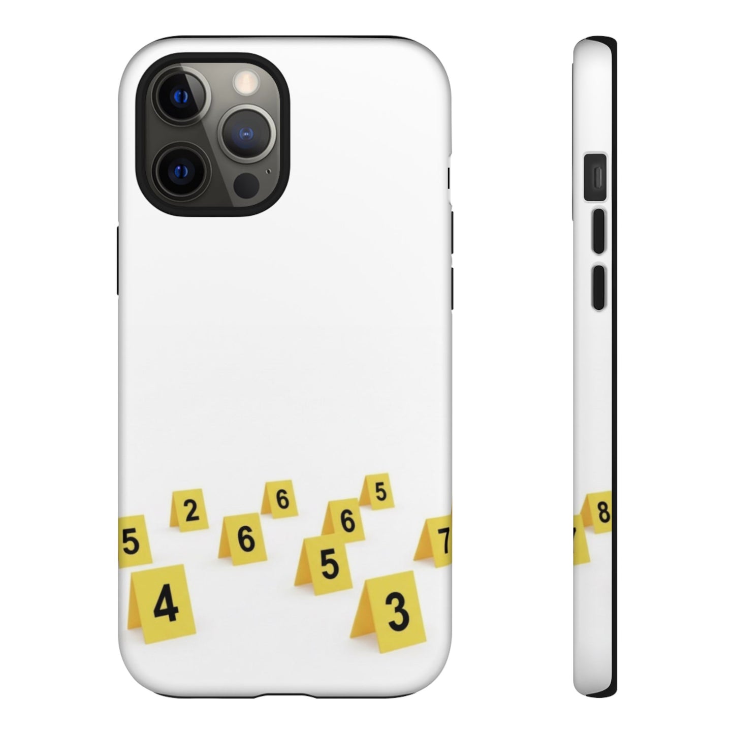 Scene marker Phone Case, Tough Protective Cover, Unique Gift for Detectives, Police Officers, Halloween, Funny Gift