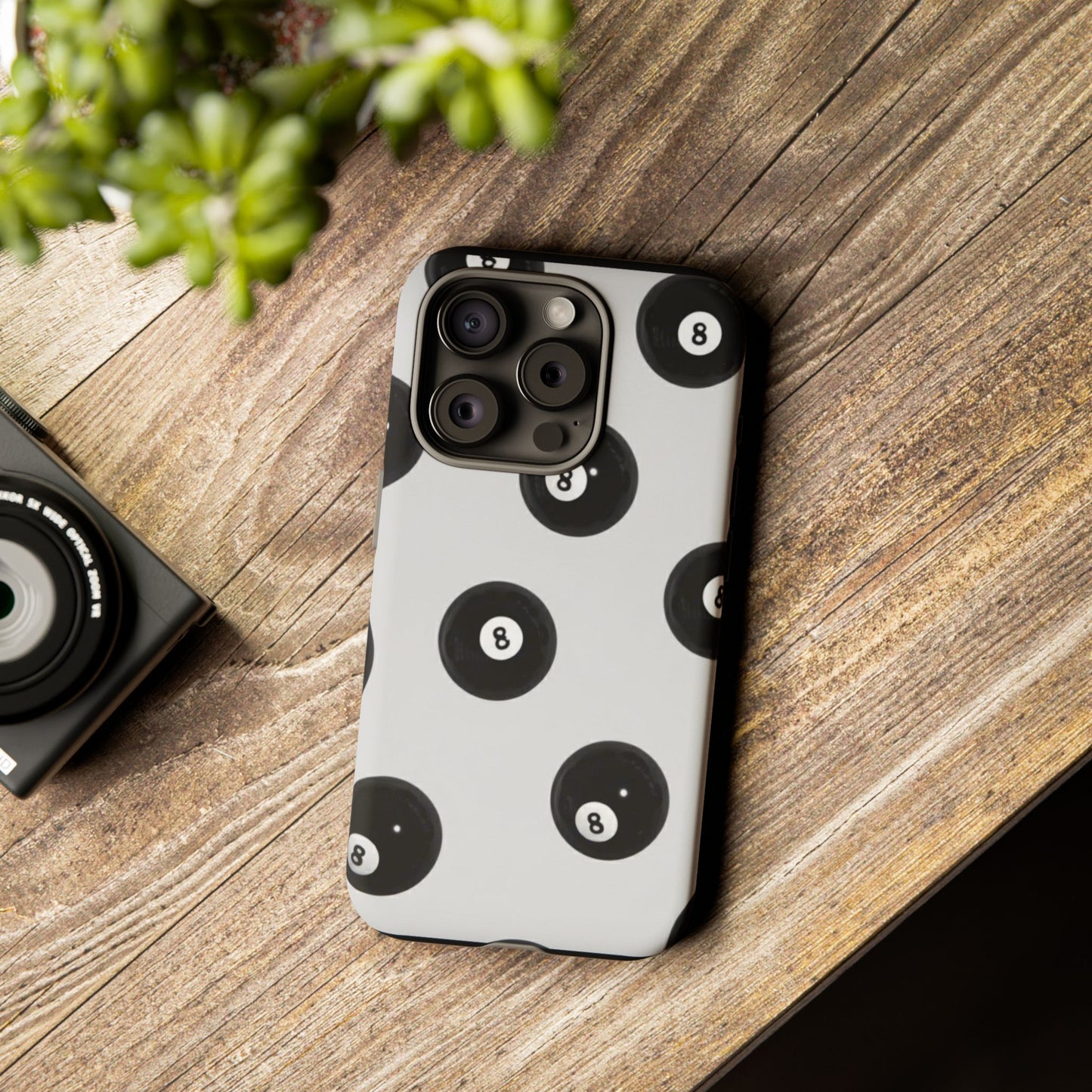 8-Ball case Design, Fun Gift , Durable Protection, Unique Accessory for Every Occasion