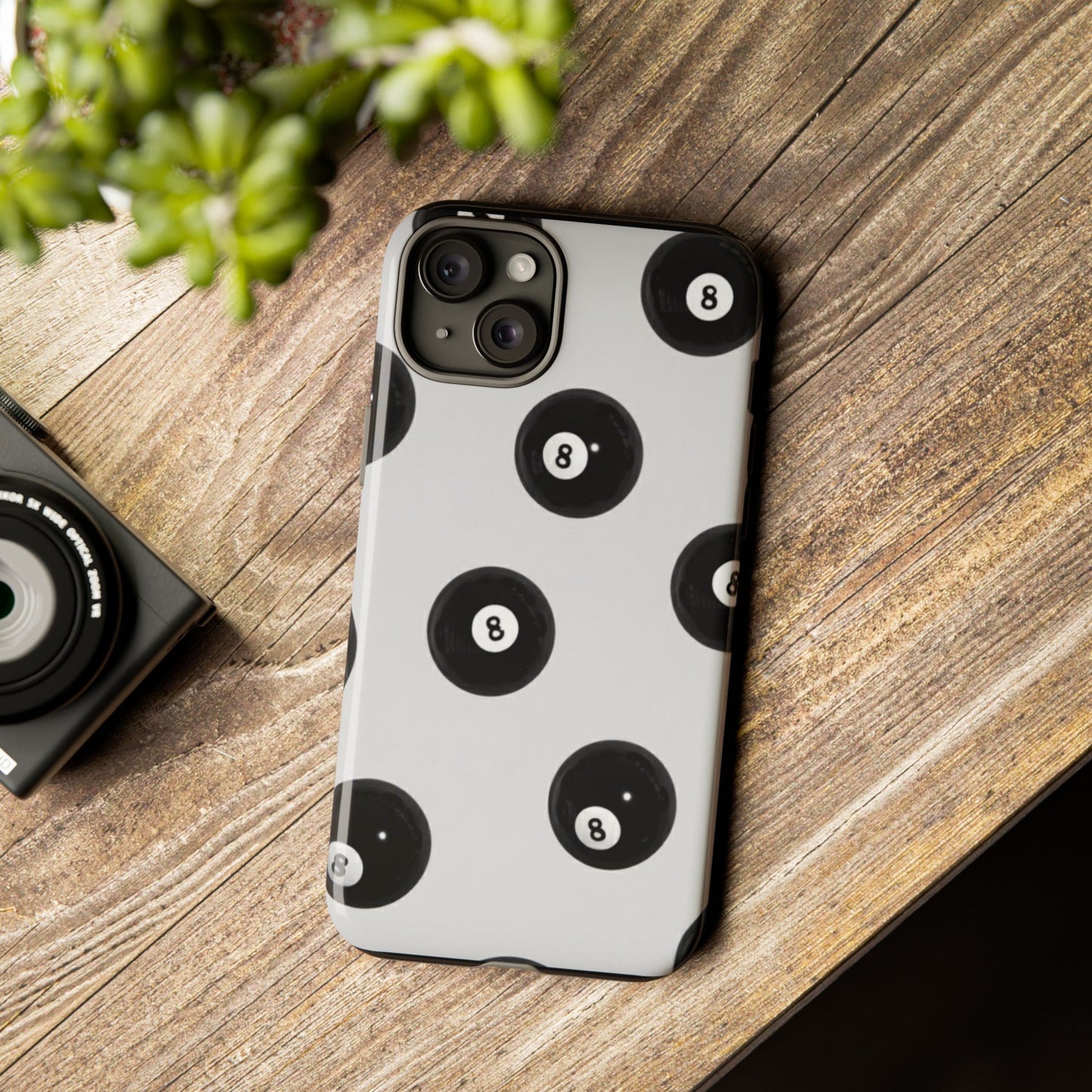 8-Ball case Design, Fun Gift , Durable Protection, Unique Accessory for Every Occasion