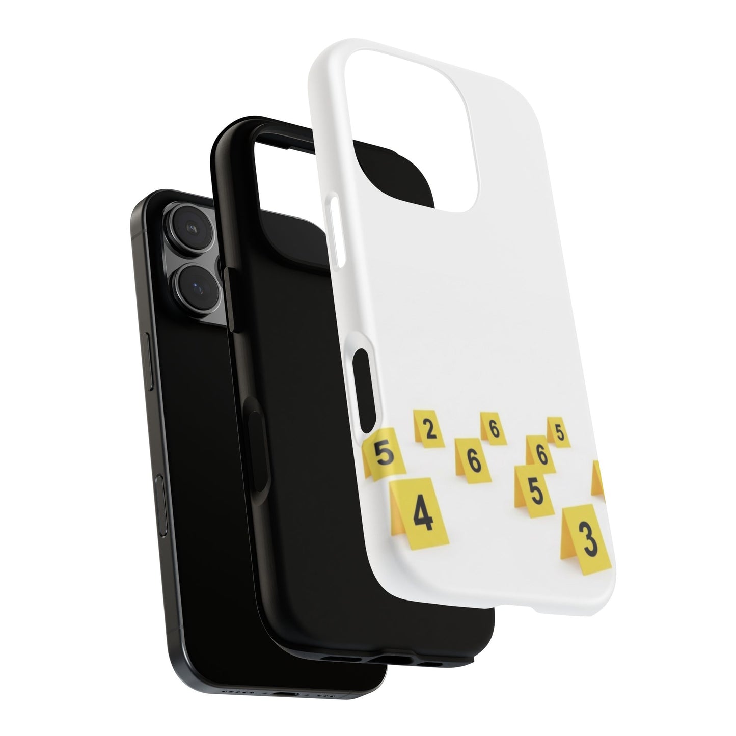 Scene marker Phone Case, Tough Protective Cover, Unique Gift for Detectives, Police Officers, Halloween, Funny Gift