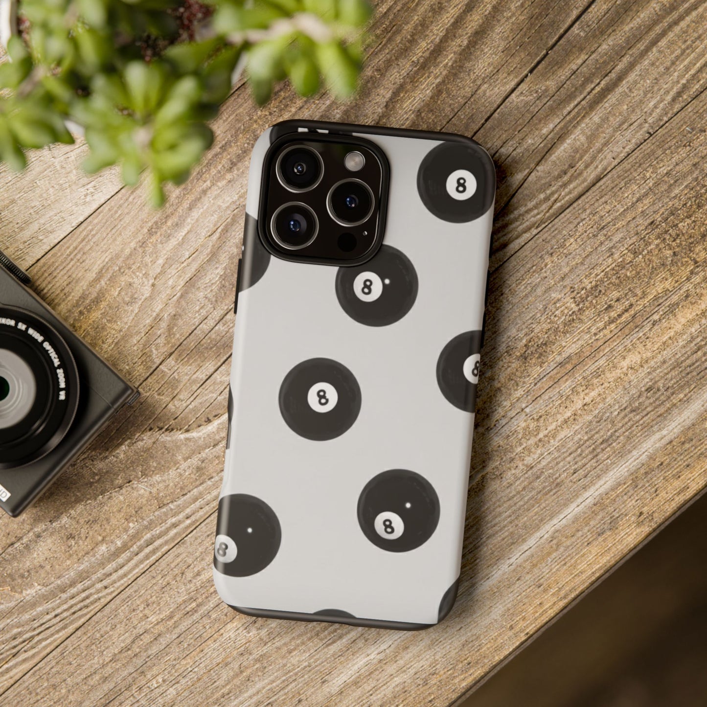 8-Ball case Design, Fun Gift , Durable Protection, Unique Accessory for Every Occasion