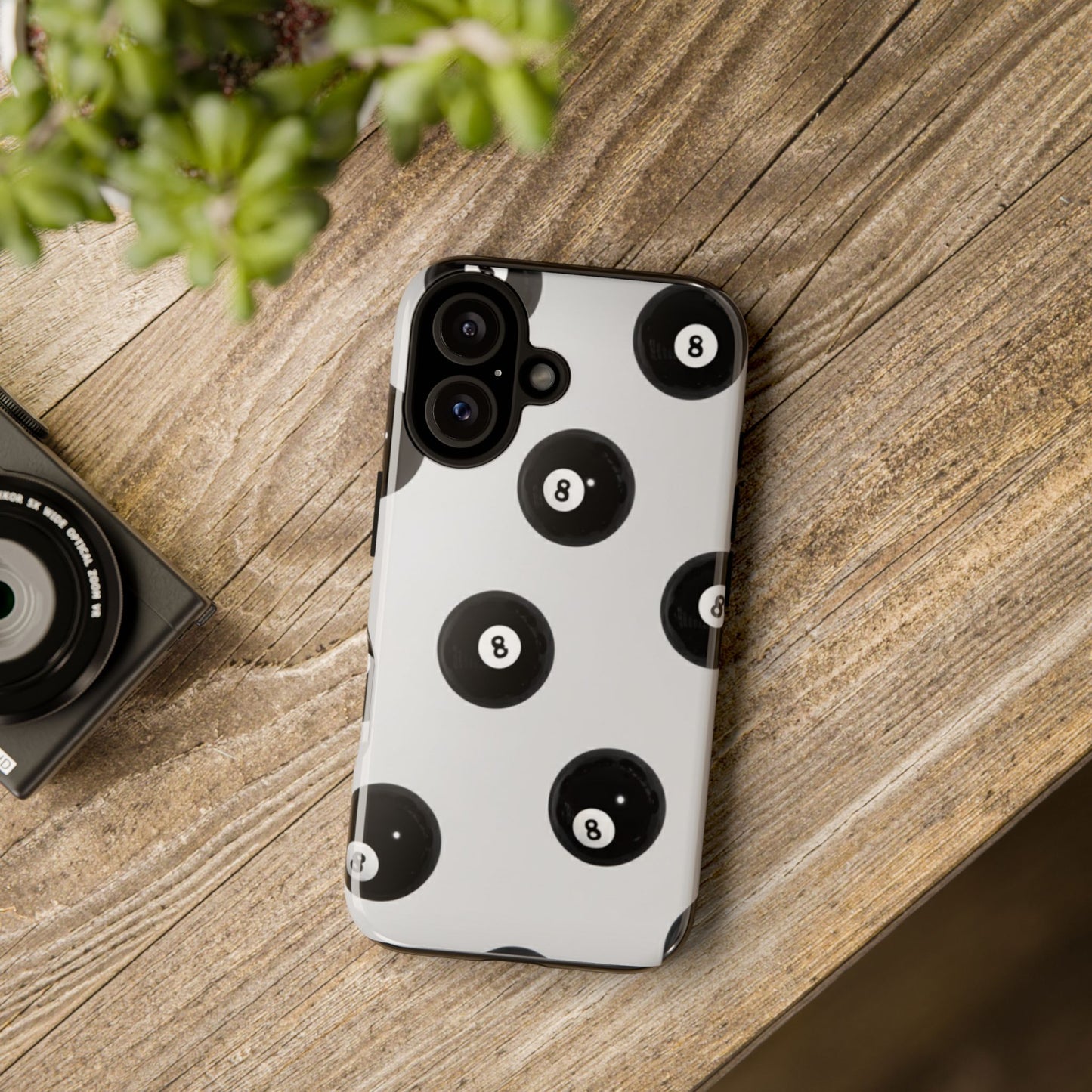 8-Ball case Design, Fun Gift , Durable Protection, Unique Accessory for Every Occasion