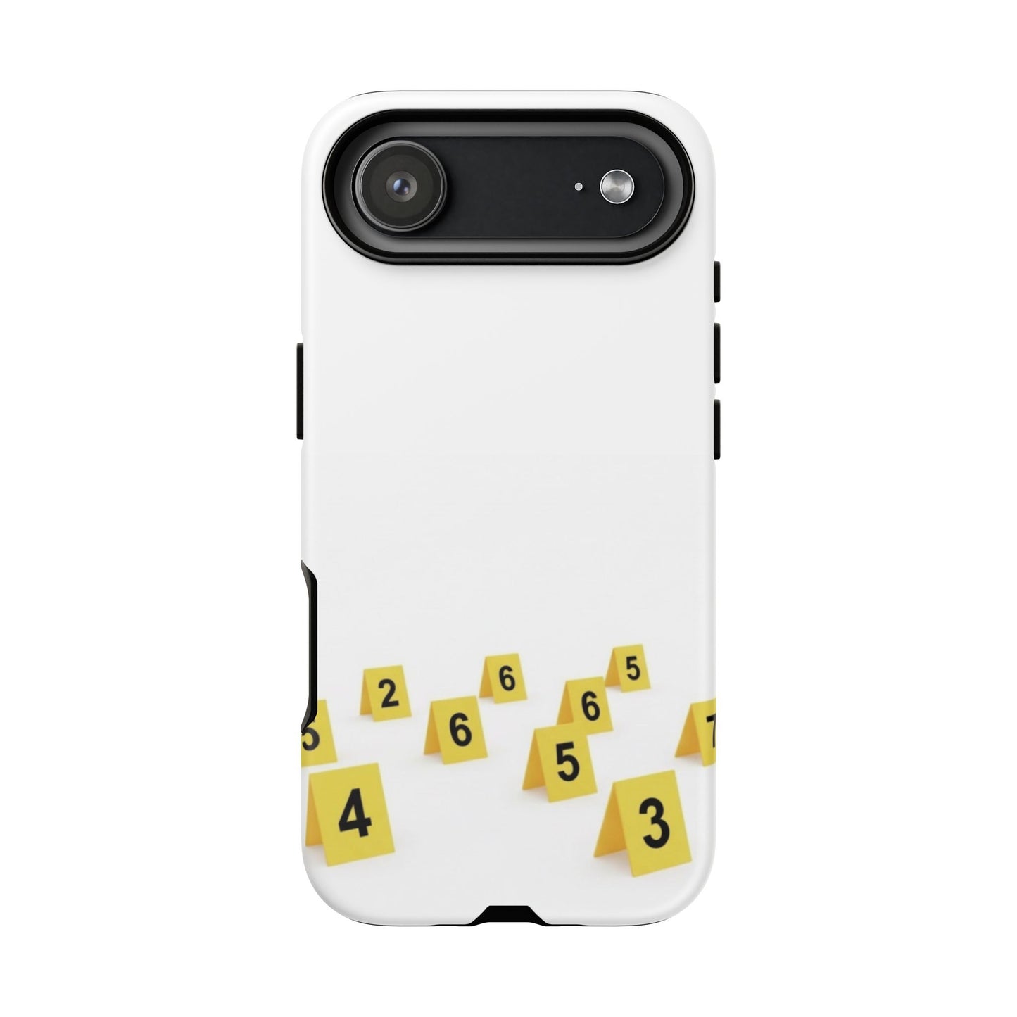 Scene marker Phone Case, Tough Protective Cover, Unique Gift for Detectives, Police Officers, Halloween, Funny Gift