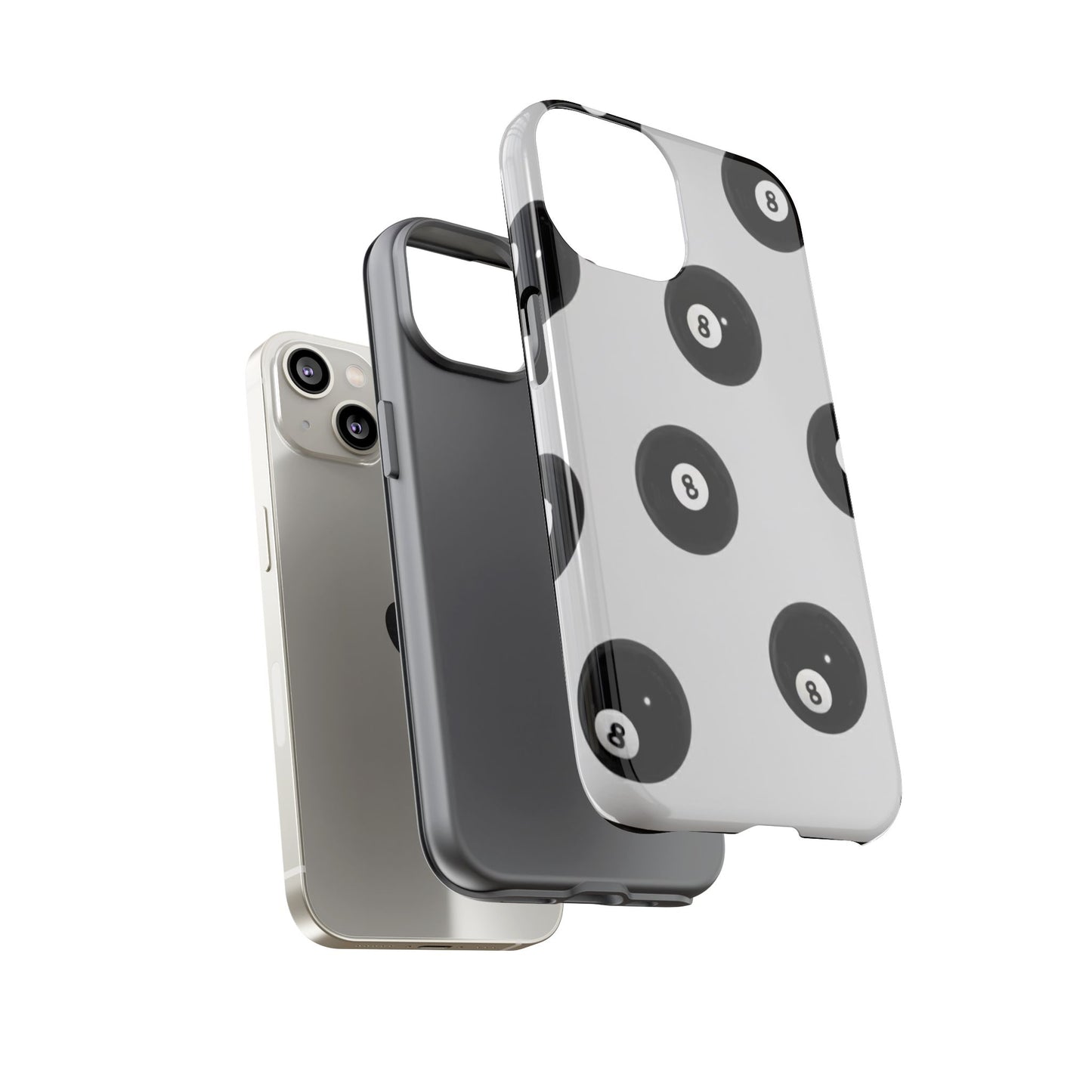 8-Ball case Design, Fun Gift , Durable Protection, Unique Accessory for Every Occasion