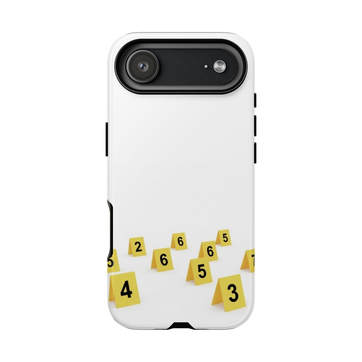 Scene marker Phone Case, Tough Protective Cover, Unique Gift for Detectives, Police Officers, Halloween, Funny Gift