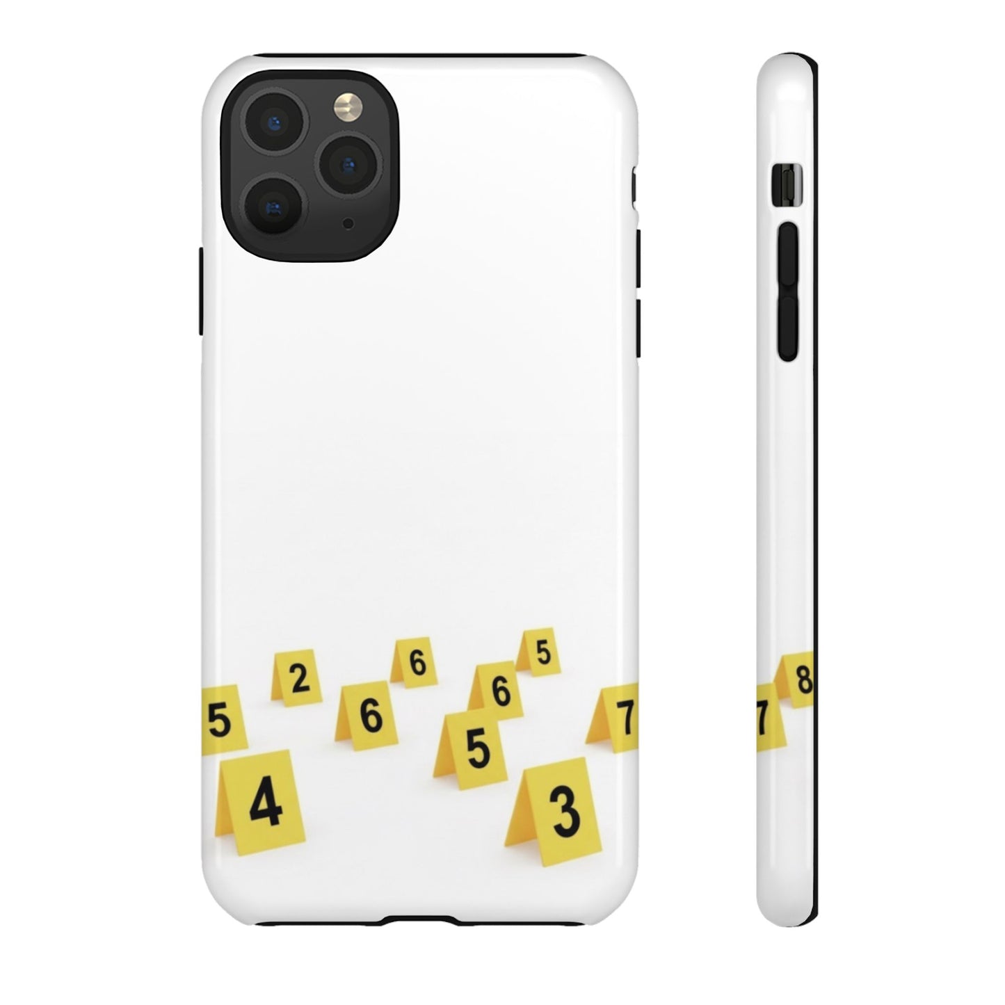 Scene marker Phone Case, Tough Protective Cover, Unique Gift for Detectives, Police Officers, Halloween, Funny Gift