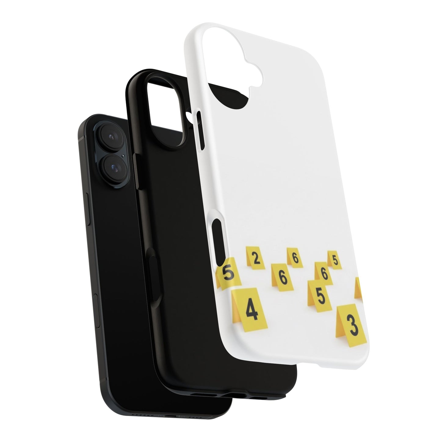 Scene marker Phone Case, Tough Protective Cover, Unique Gift for Detectives, Police Officers, Halloween, Funny Gift