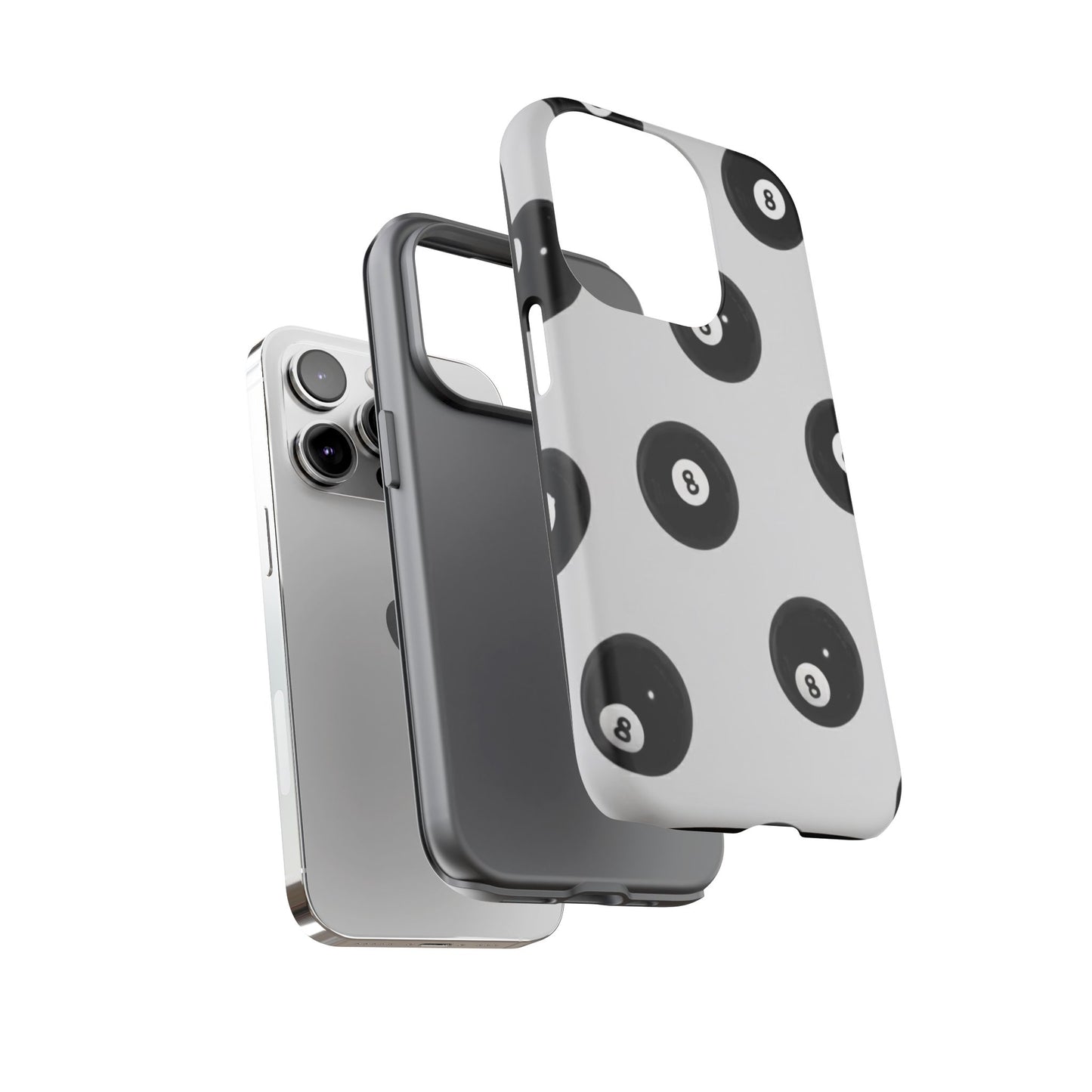 8-Ball case Design, Fun Gift , Durable Protection, Unique Accessory for Every Occasion