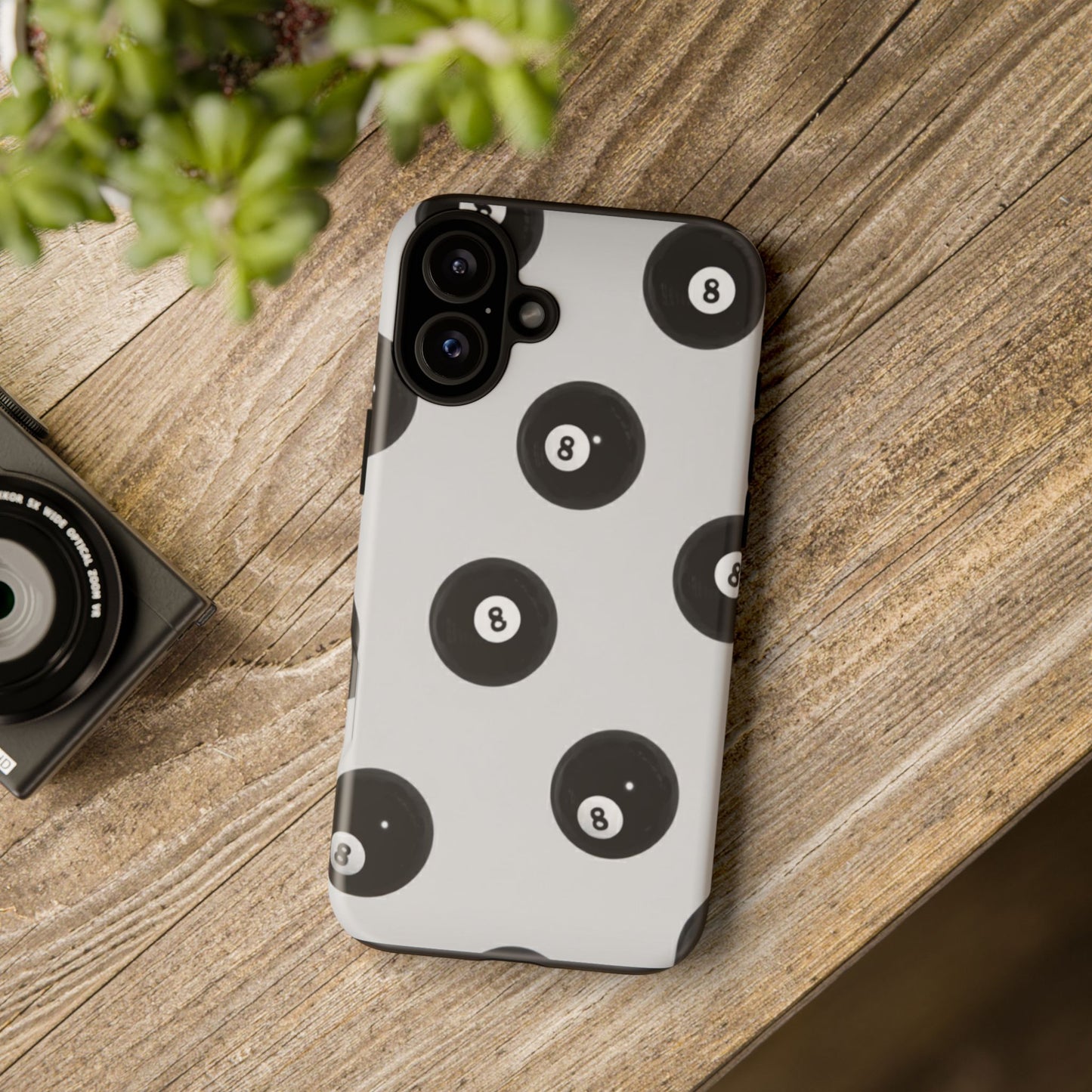 8-Ball case Design, Fun Gift , Durable Protection, Unique Accessory for Every Occasion