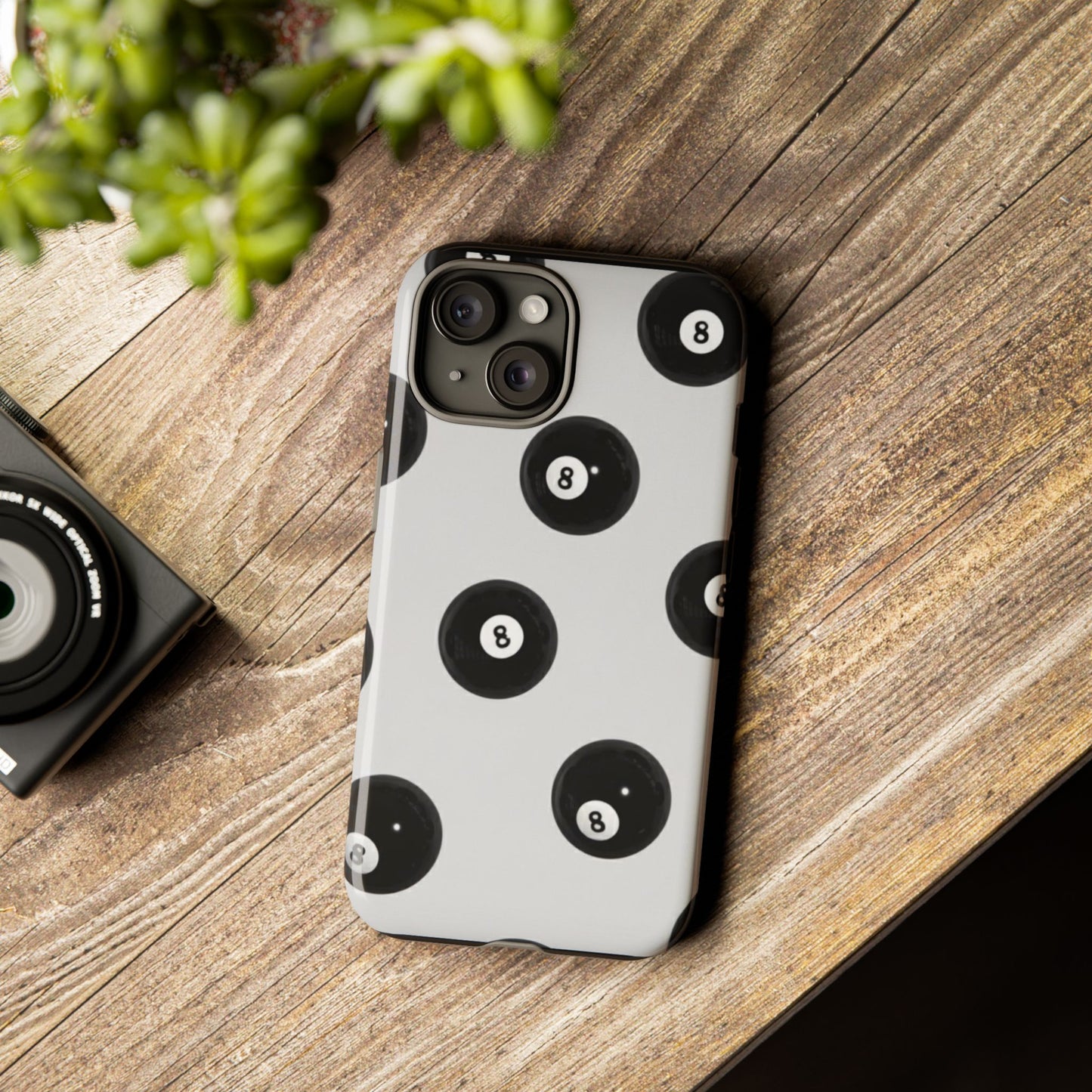 8-Ball case Design, Fun Gift , Durable Protection, Unique Accessory for Every Occasion