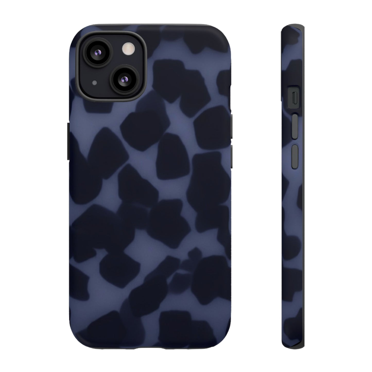 Jumbo Tortoise shell Navy Tuff Phone Case, Tough Cases with Sleek Modern Design for Protection, Gift for Tech Enthusiasts, Perfect for Any Occasion