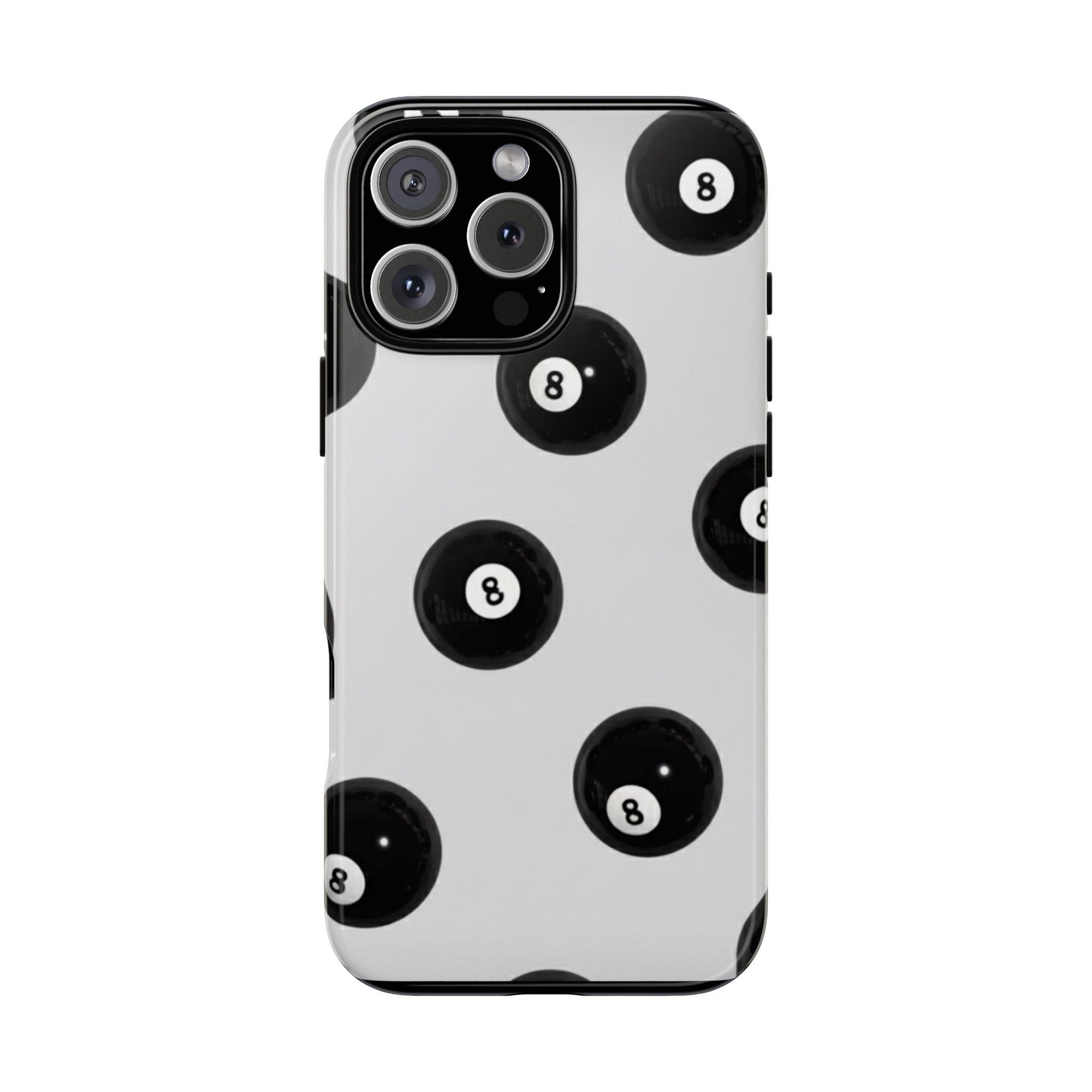8-Ball case Design, Fun Gift , Durable Protection, Unique Accessory for Every Occasion