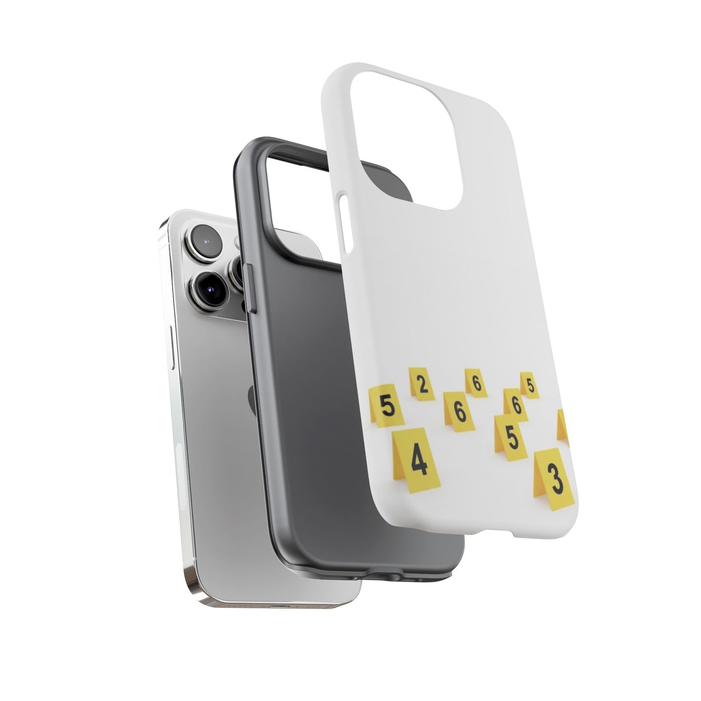 Scene marker Phone Case, Tough Protective Cover, Unique Gift for Detectives, Police Officers, Halloween, Funny Gift